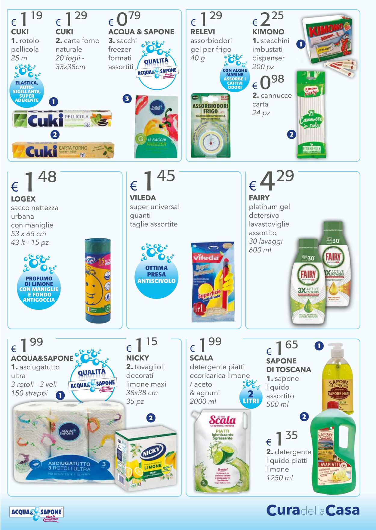 Volantino Acqua e sapone 26.06.2024 - 14.07.2024