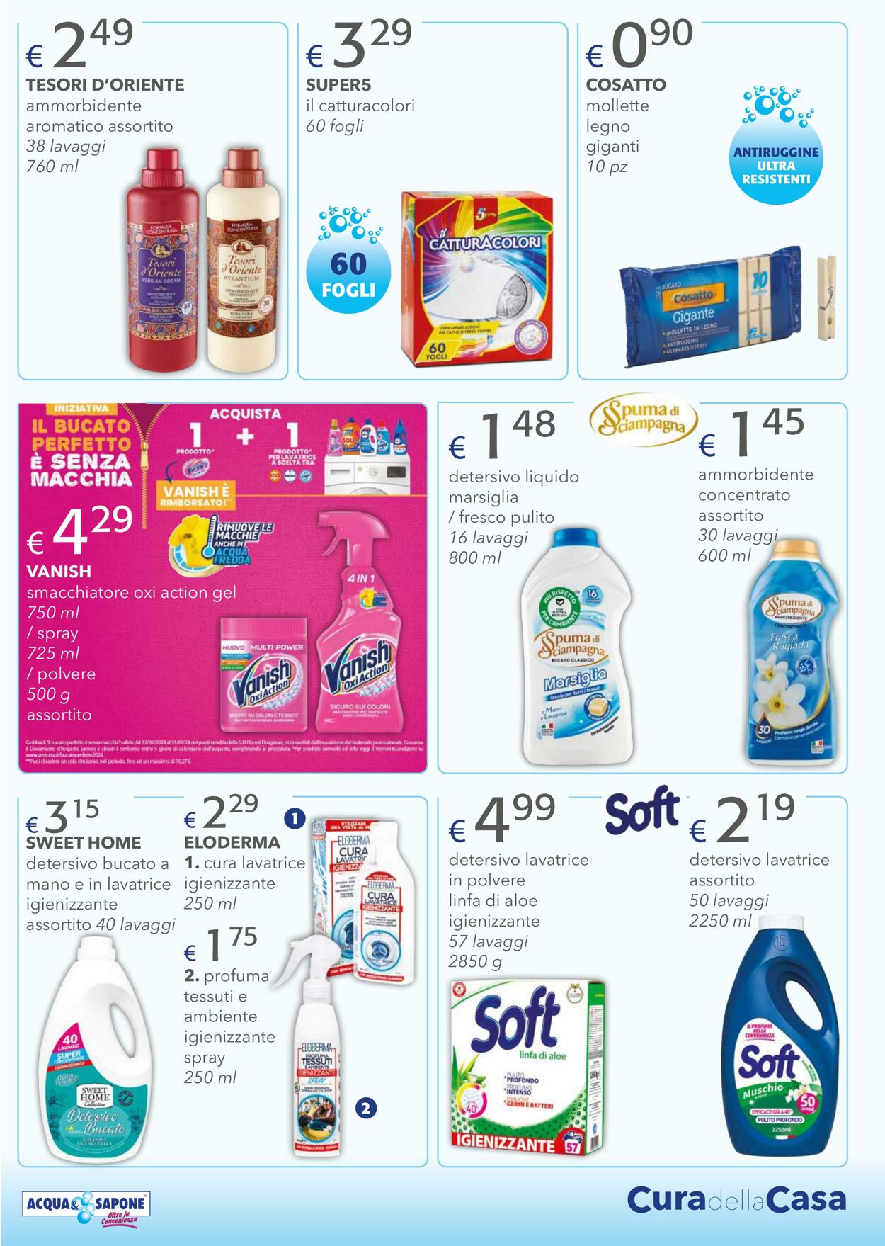 Volantino Acqua e sapone 26.06.2024 - 14.07.2024