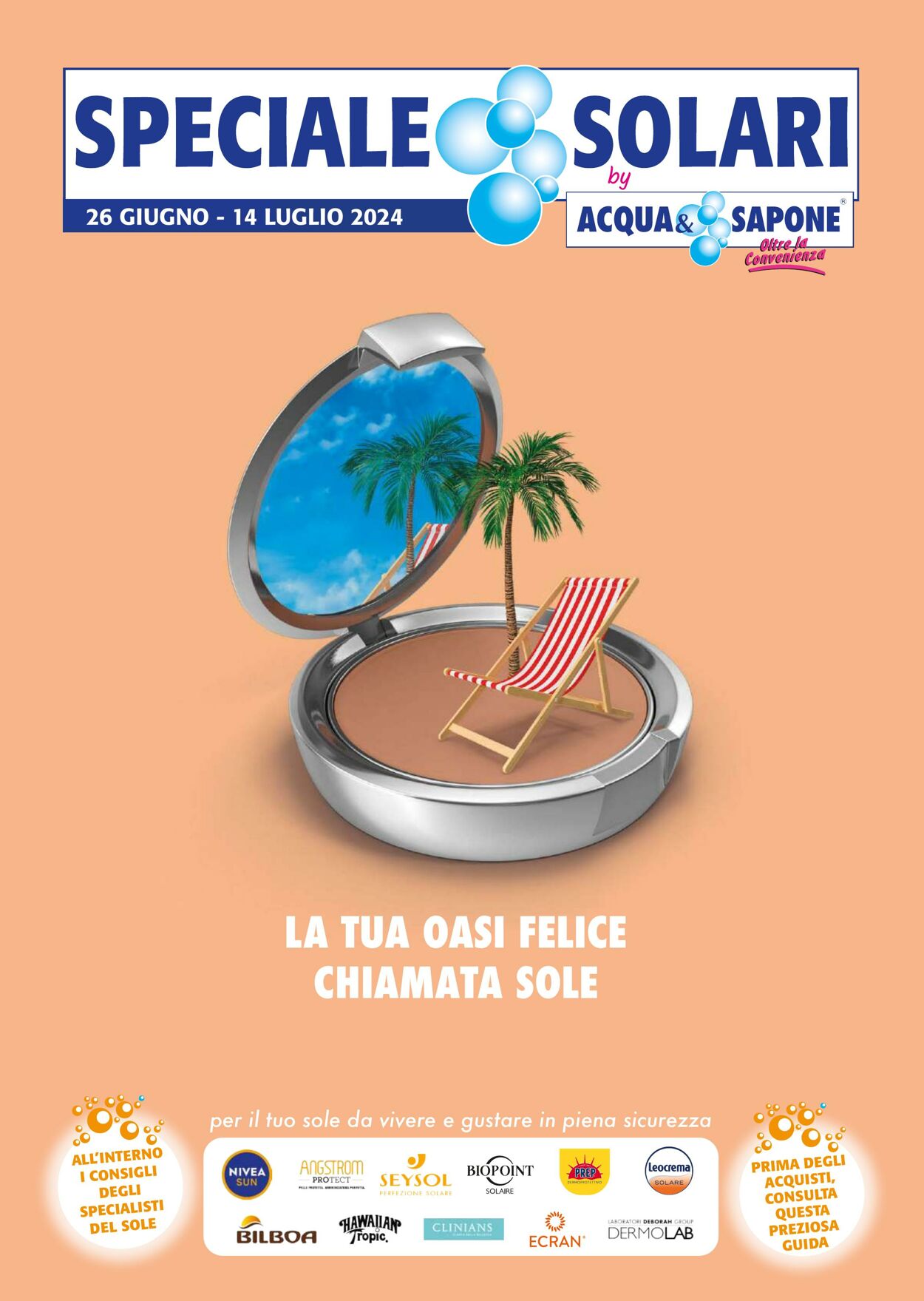 Volantino Acqua e sapone 26.06.2024 - 14.07.2024