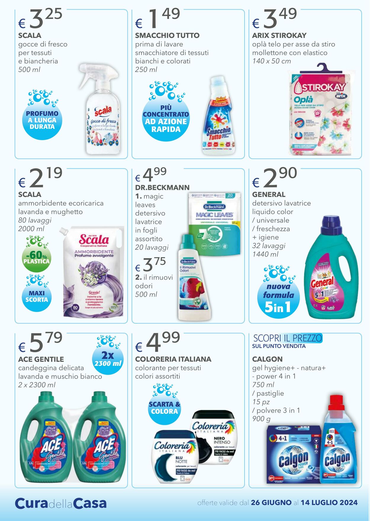 Volantino Acqua e sapone 26.06.2024 - 14.07.2024