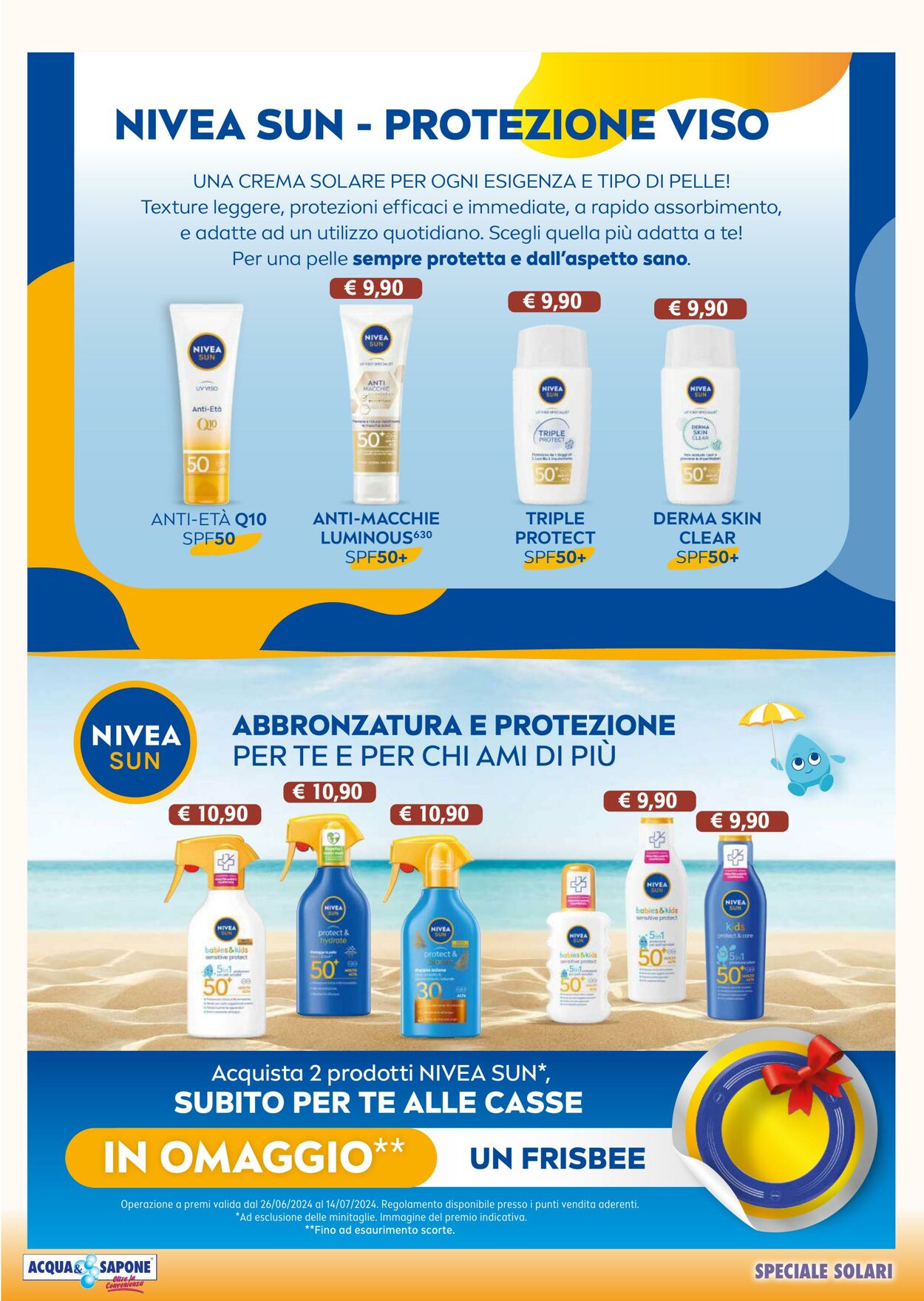 Volantino Acqua e sapone 26.06.2024 - 14.07.2024