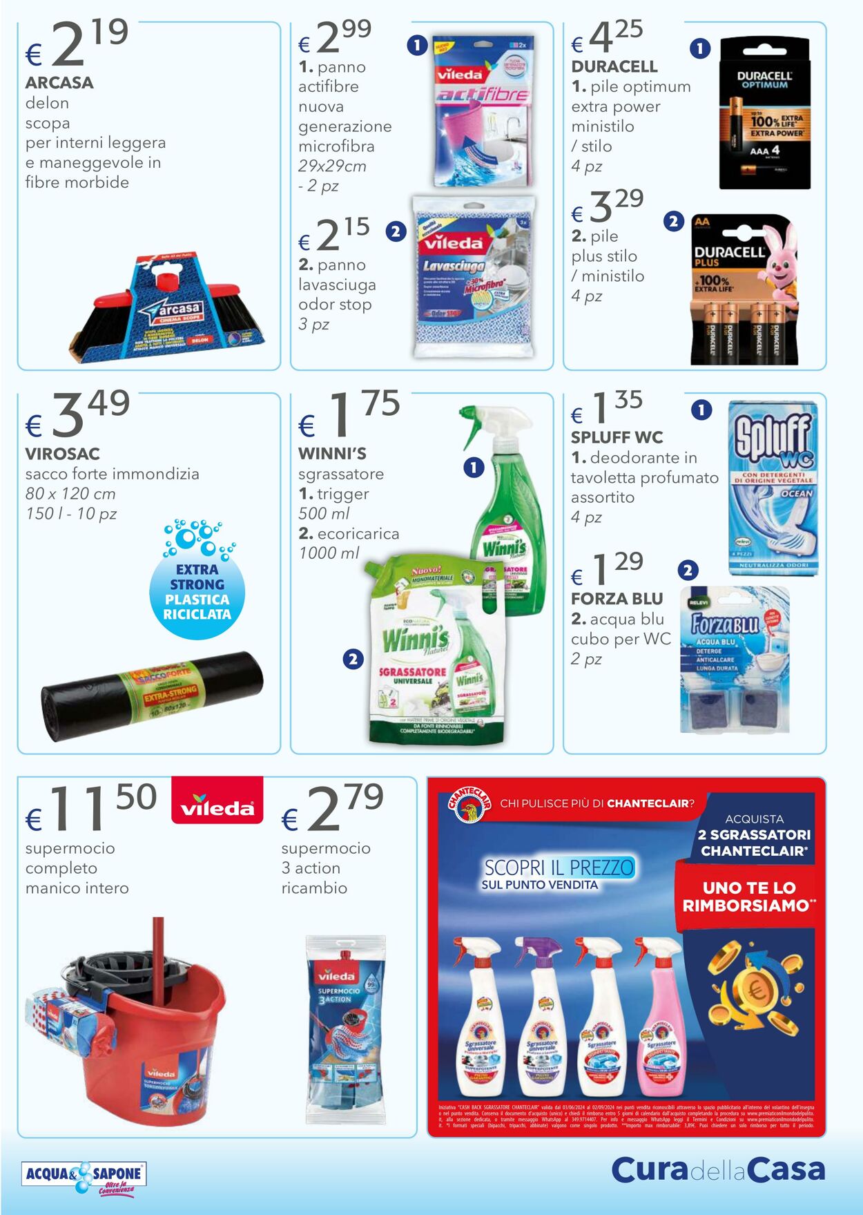 Volantino Acqua e sapone 26.06.2024 - 14.07.2024