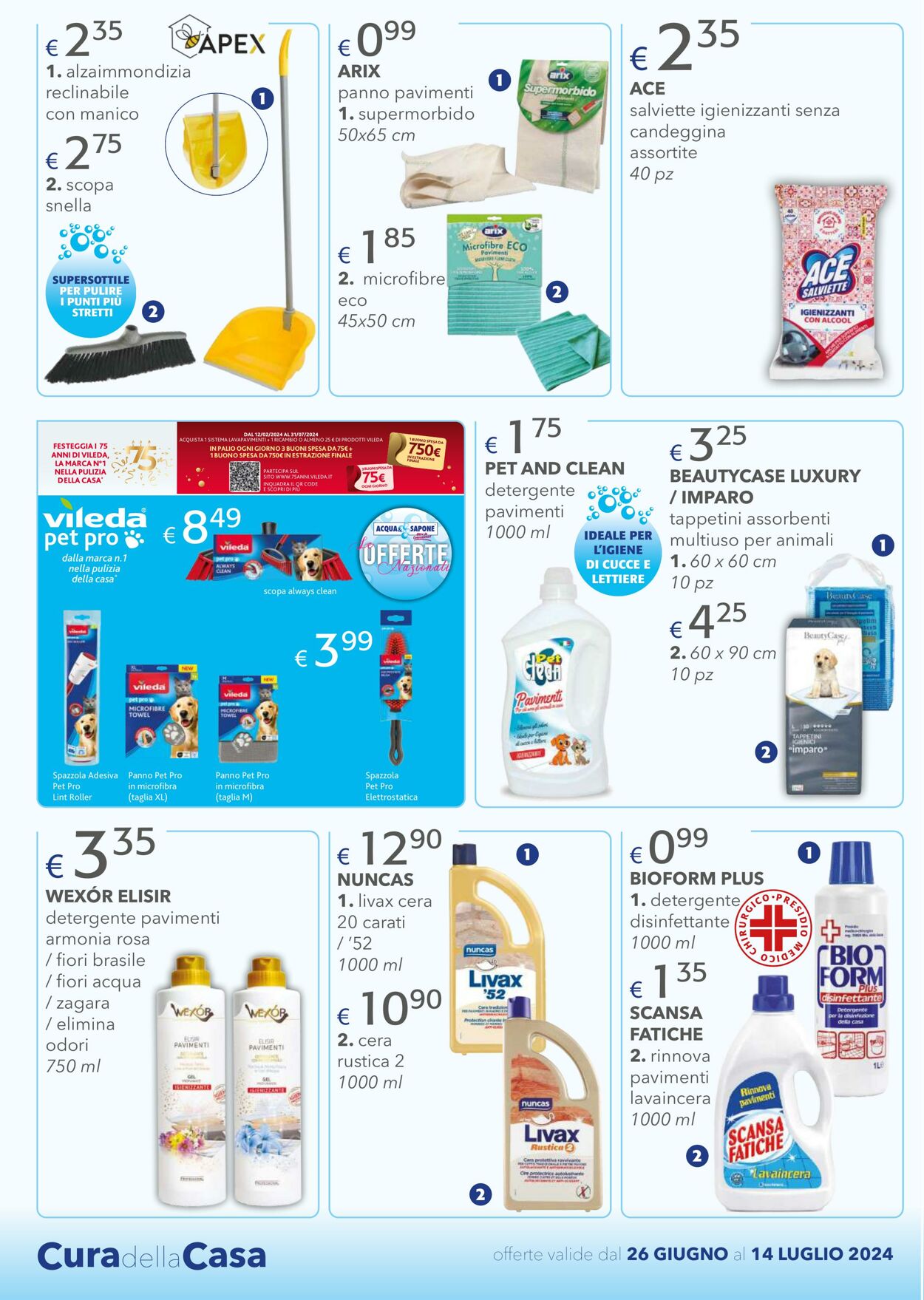 Volantino Acqua e sapone 26.06.2024 - 14.07.2024