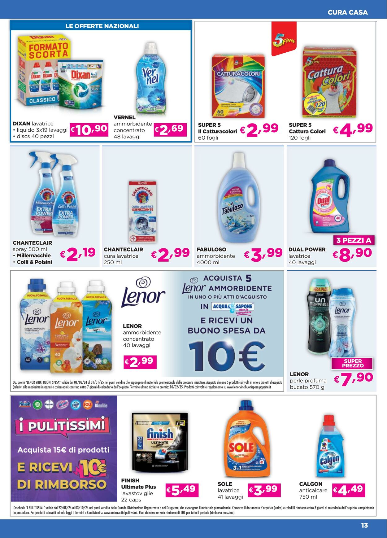 Volantino Acqua e sapone 05.09.2024 - 24.09.2024