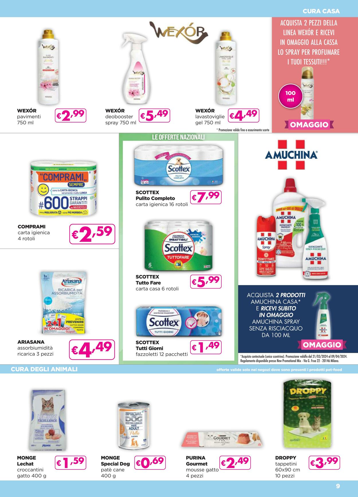 Volantino Acqua e sapone 21.03.2024 - 09.04.2024