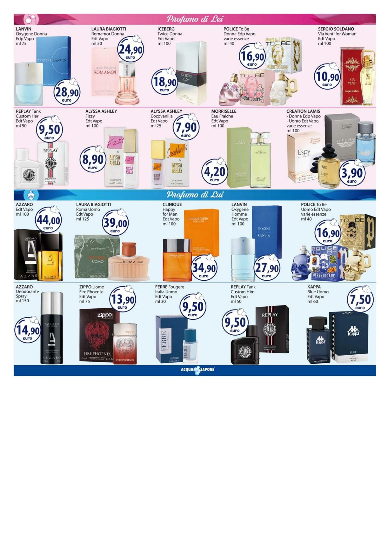 Volantino Acqua e sapone 16.02.2024 - 25.02.2024