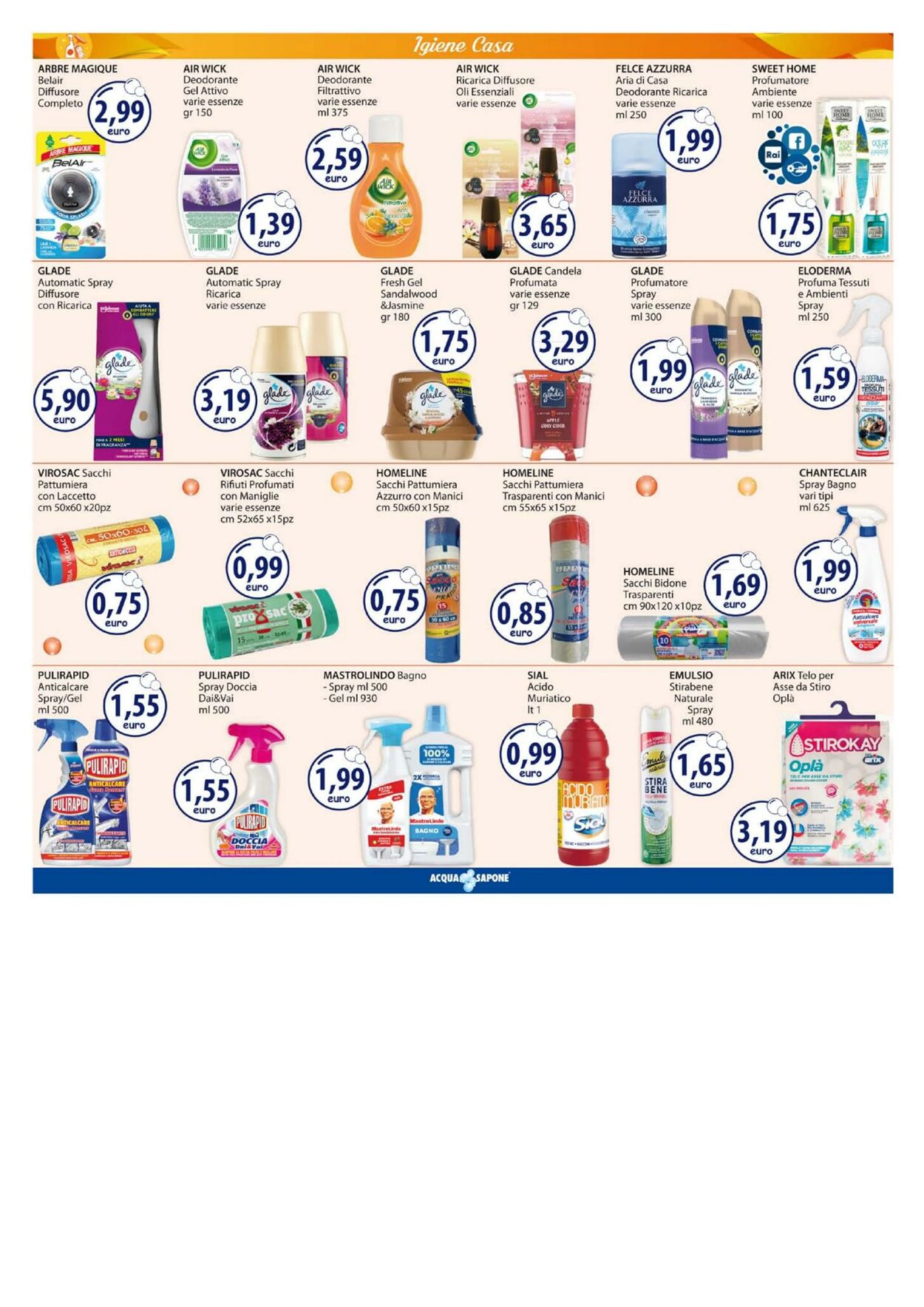 Volantino Acqua e sapone 16.02.2024 - 25.02.2024