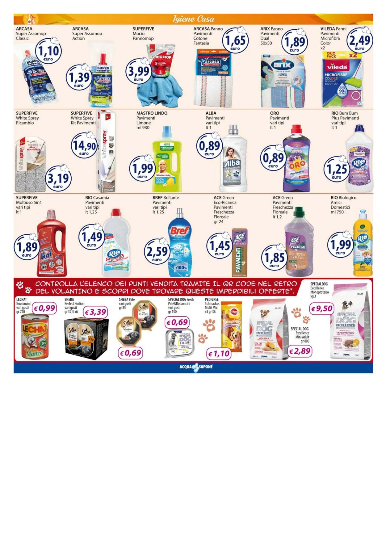 Volantino Acqua e sapone 16.02.2024 - 25.02.2024