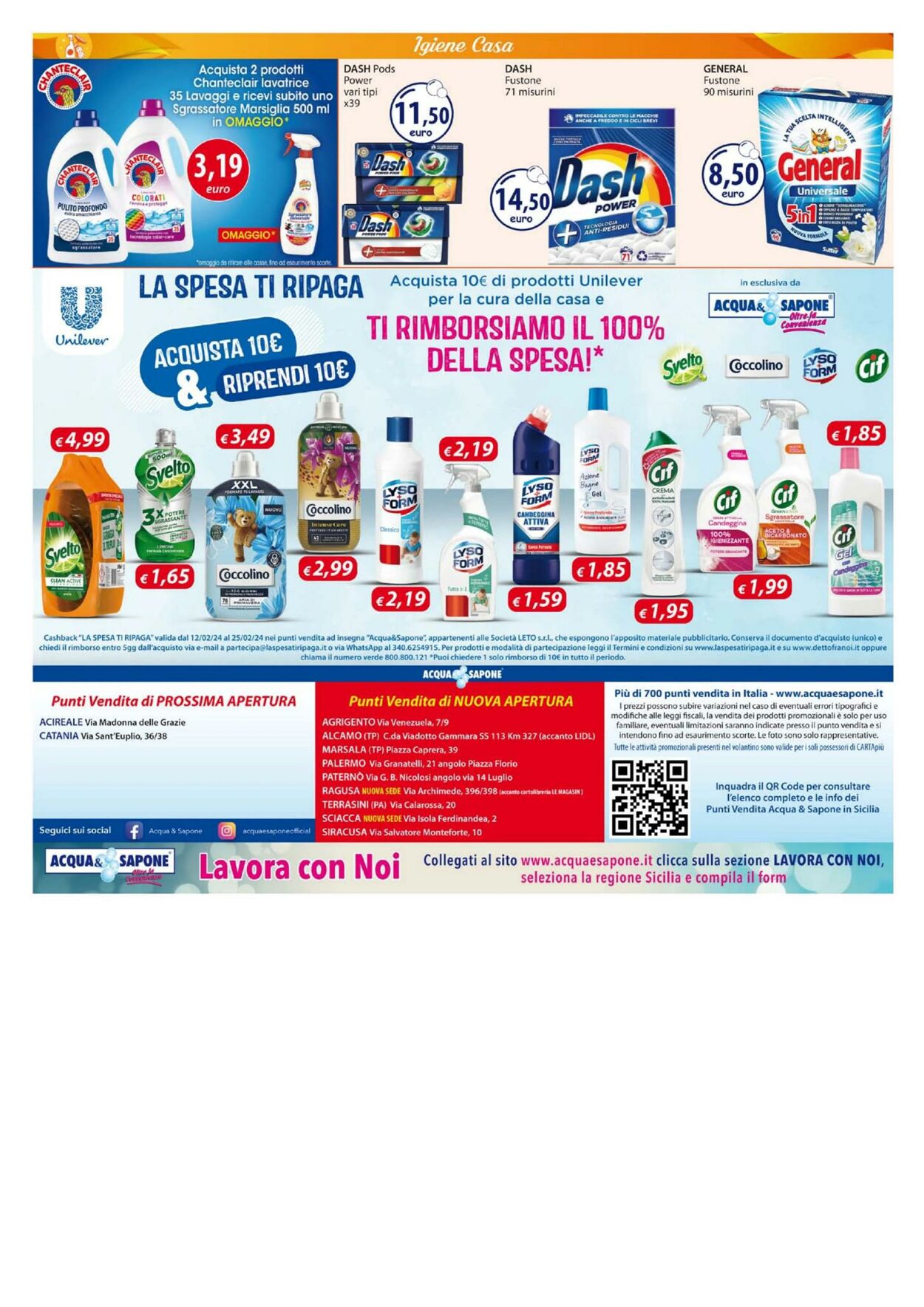 Volantino Acqua e sapone 16.02.2024 - 25.02.2024