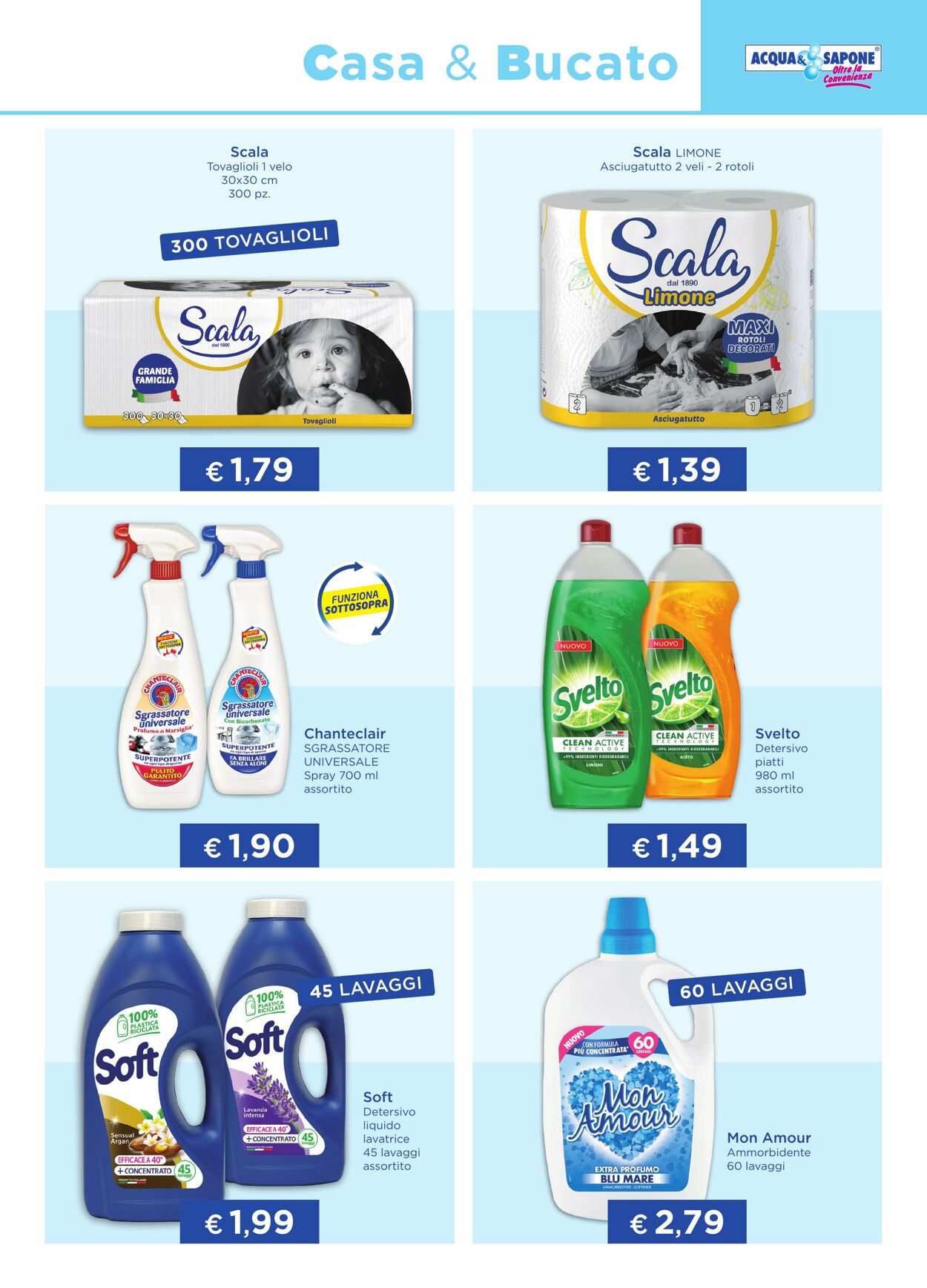 Volantino Acqua e sapone 20.09.2023 - 17.10.2023