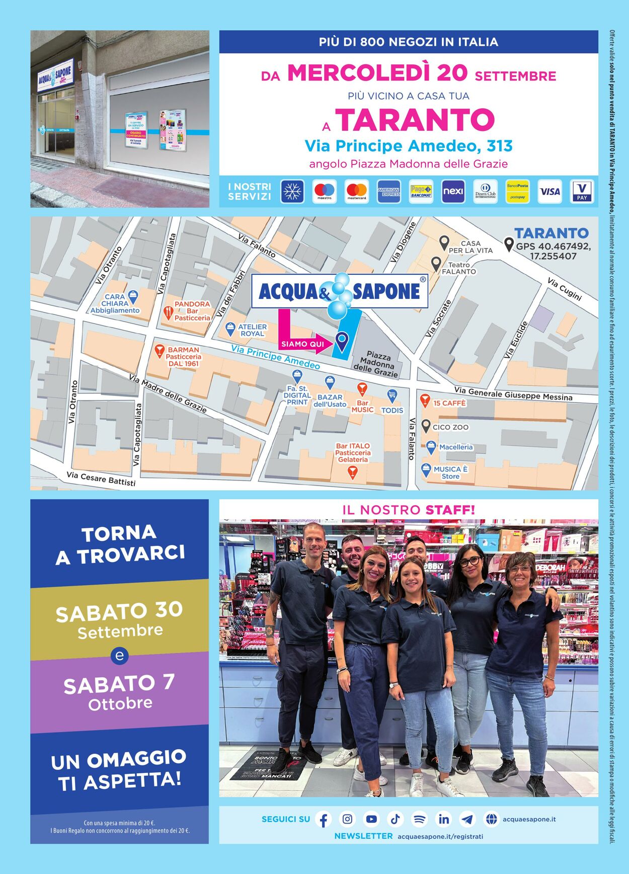 Volantino Acqua e sapone 20.09.2023 - 17.10.2023