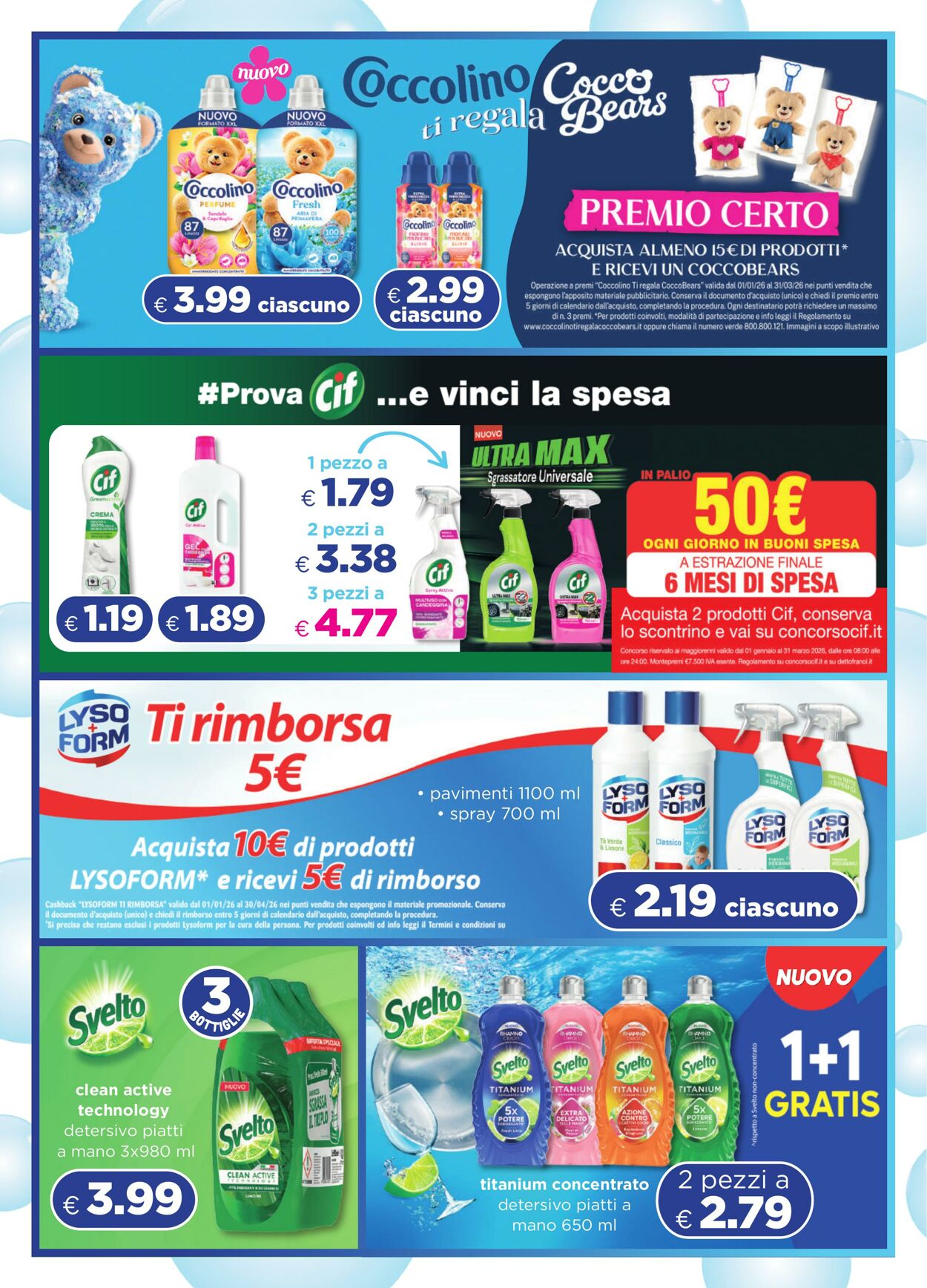Volantino Acqua e sapone 11.01.2026 - 31.01.2026