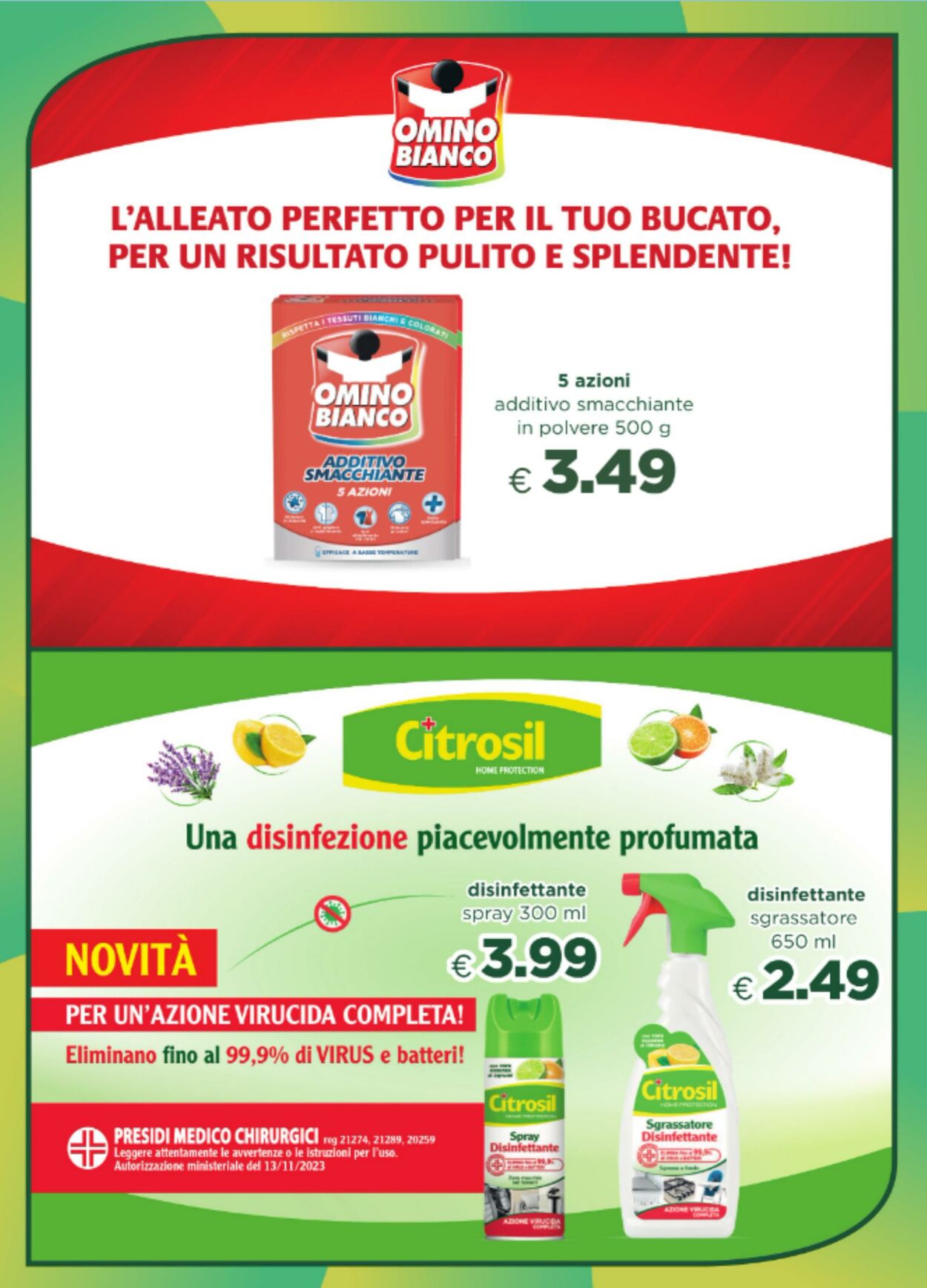 Volantino Acqua e sapone 22.09.2024 - 12.10.2024