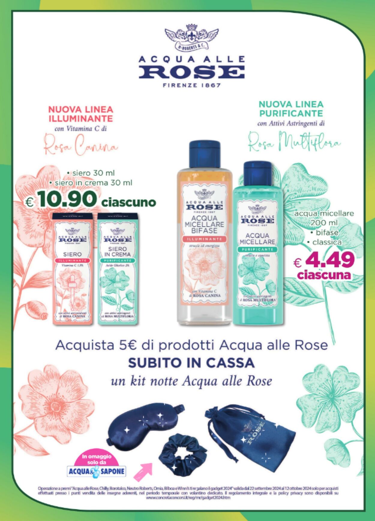 Volantino Acqua e sapone 22.09.2024 - 12.10.2024