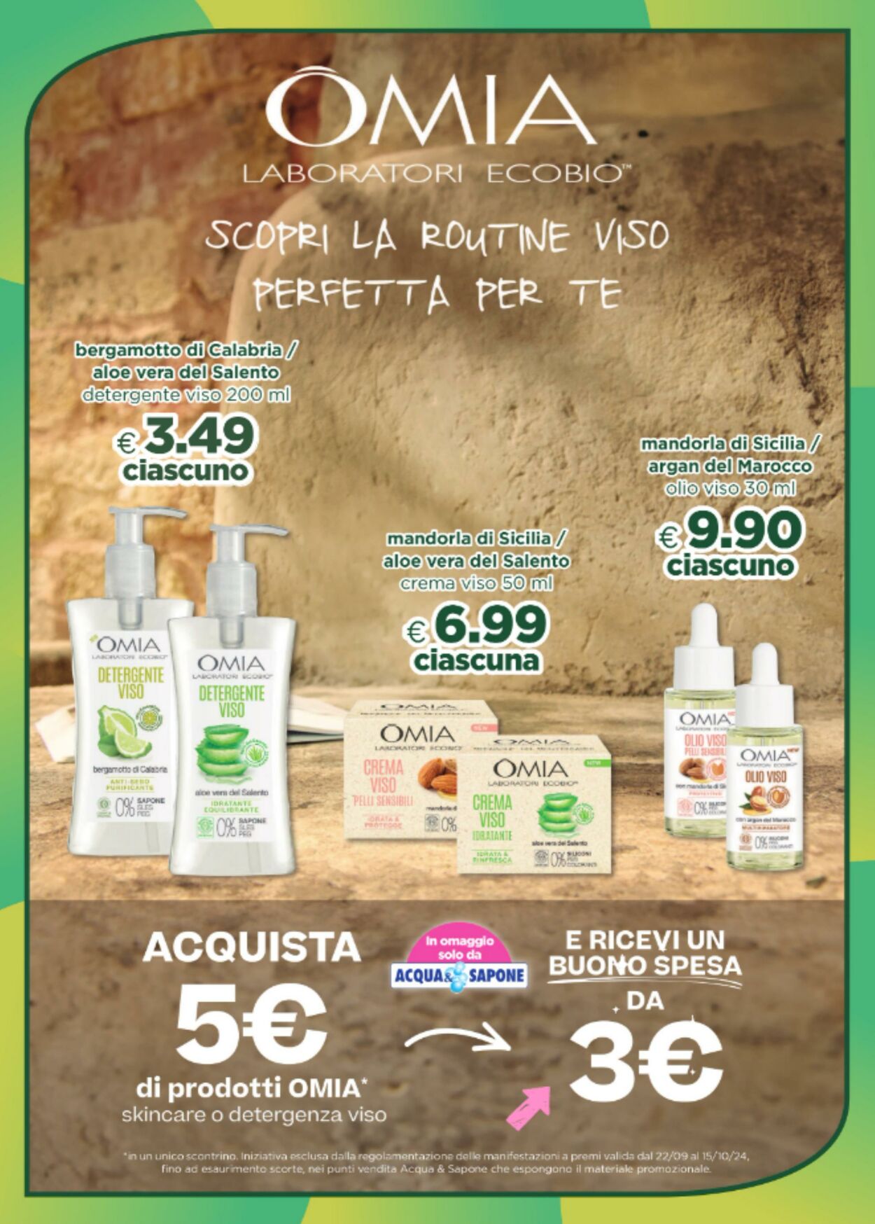 Volantino Acqua e sapone 22.09.2024 - 12.10.2024