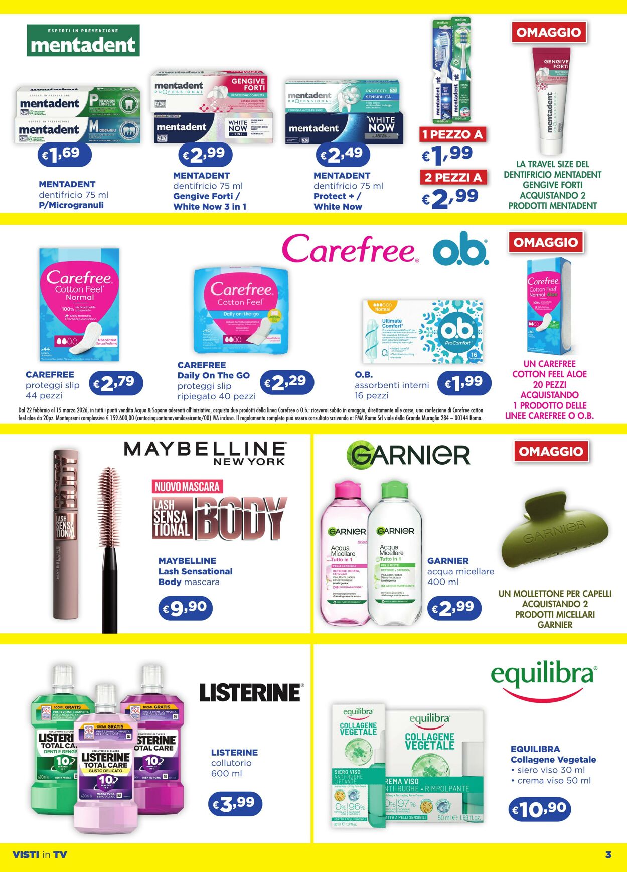 Volantino Acqua e sapone 09.01.2026 - 04.02.2026
