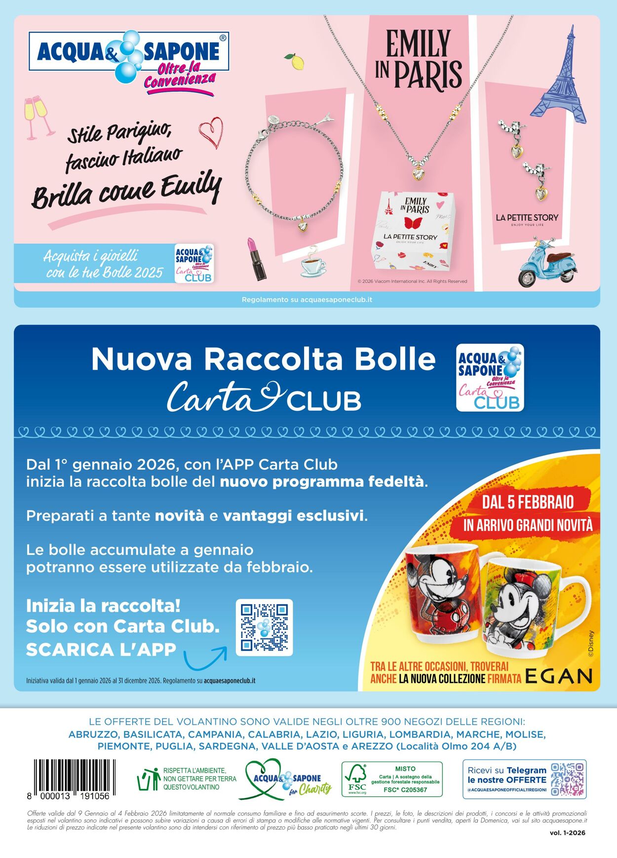 Volantino Acqua e sapone 09.01.2026 - 04.02.2026