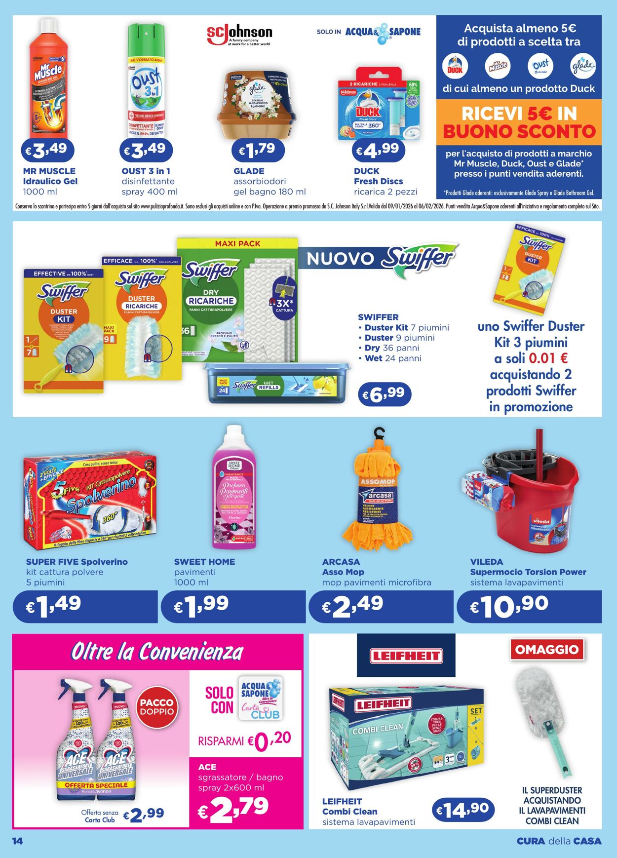 Volantino Acqua e sapone 09.01.2026 - 04.02.2026