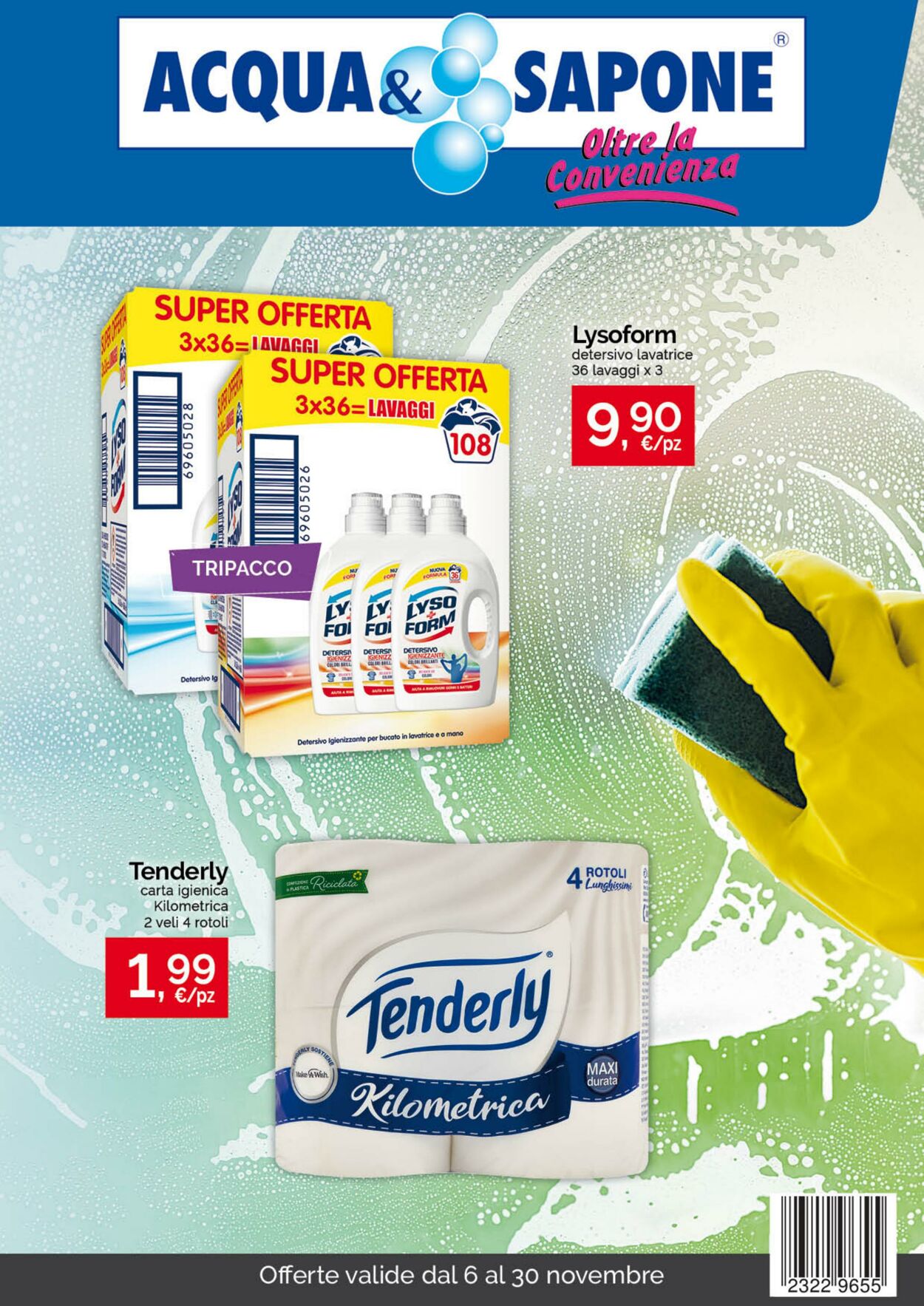 Volantino Acqua e sapone 06.11.2024 - 30.11.2024