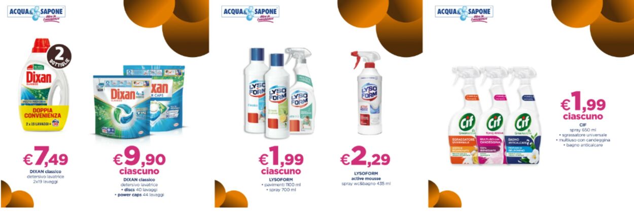 Volantino Acqua e sapone 05.11.2024 - 19.11.2024