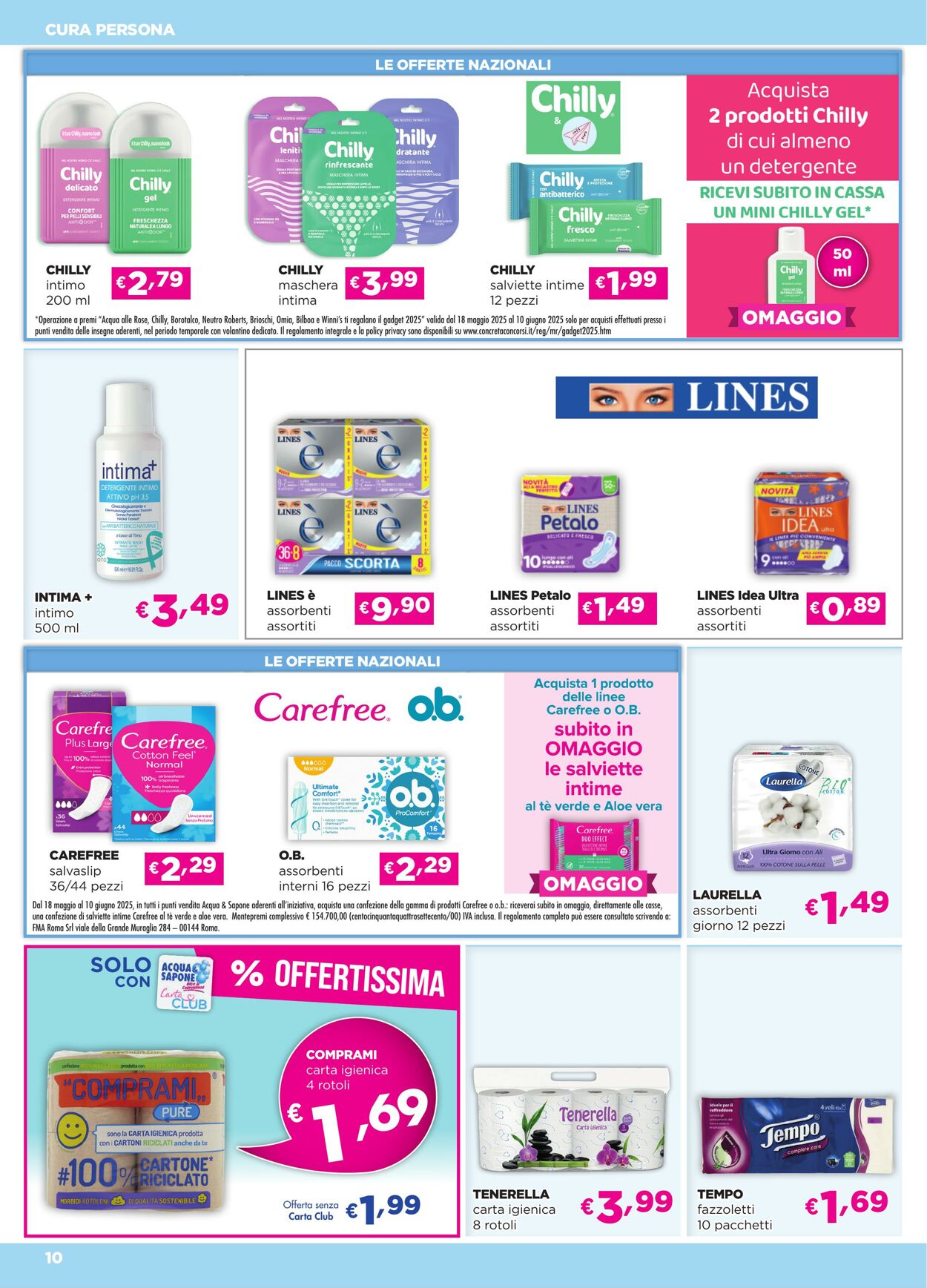 Volantino Acqua e sapone 22.05.2025 - 10.06.2025