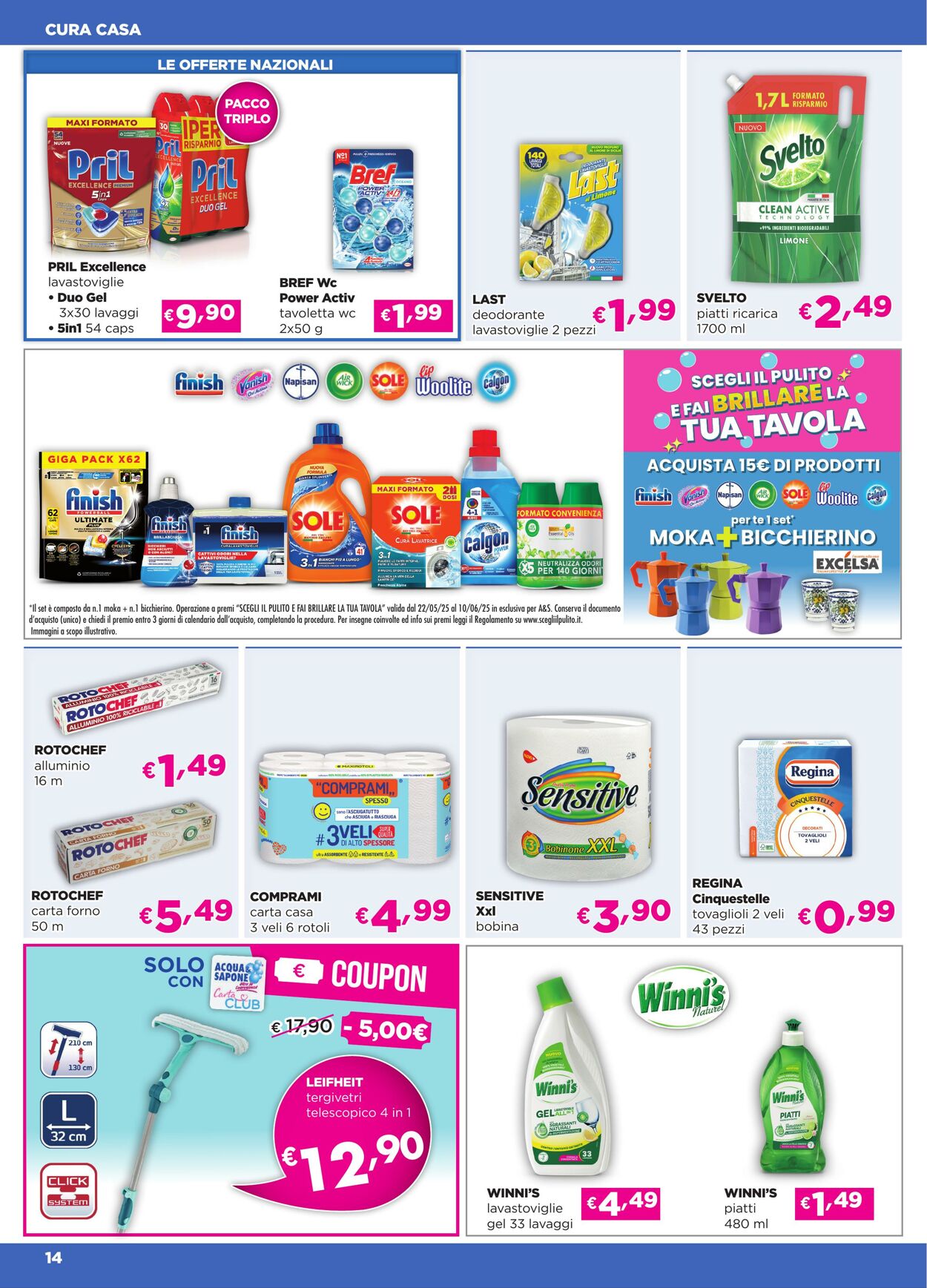 Volantino Acqua e sapone 22.05.2025 - 10.06.2025