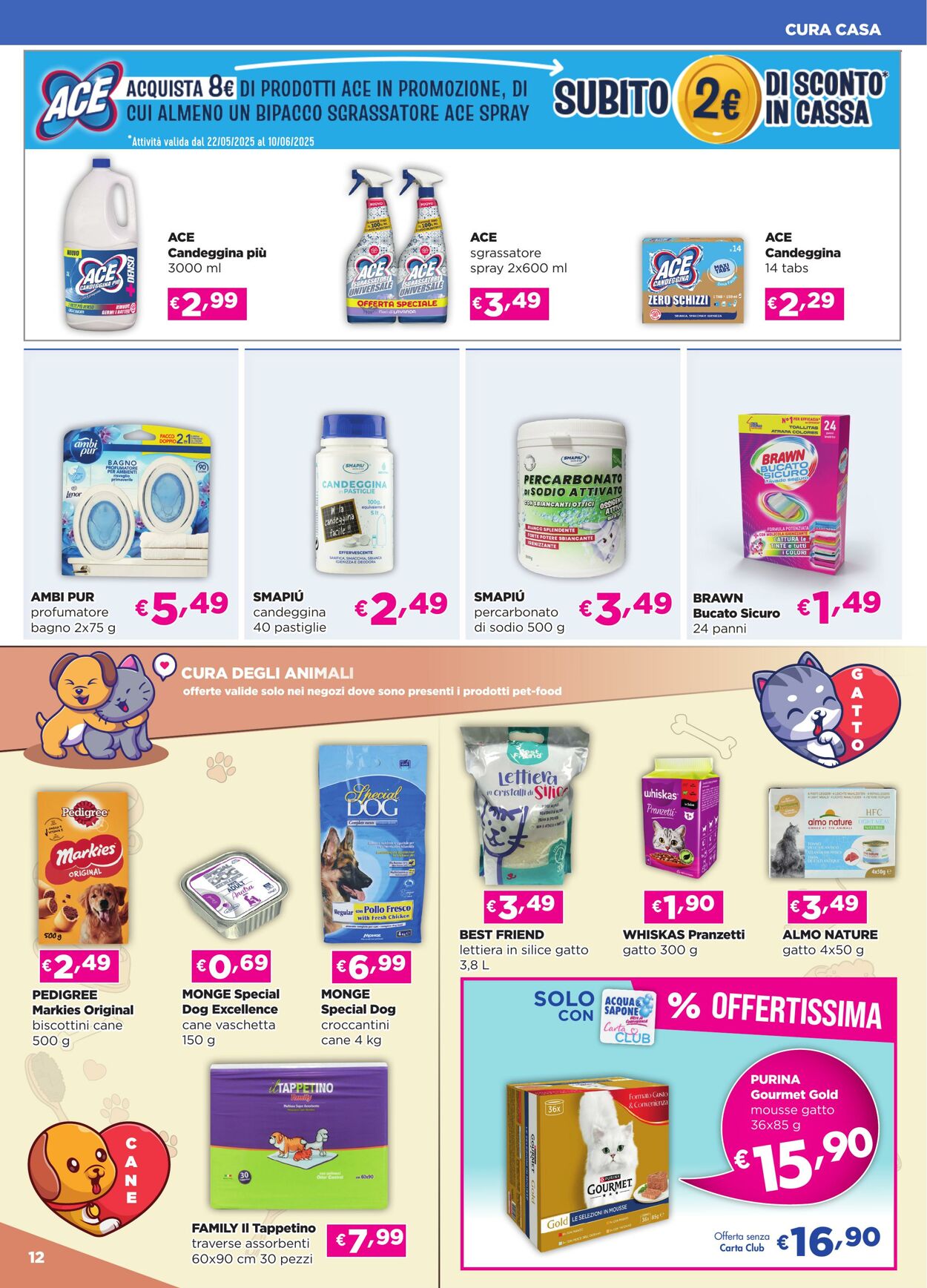 Volantino Acqua e sapone 22.05.2025 - 10.06.2025