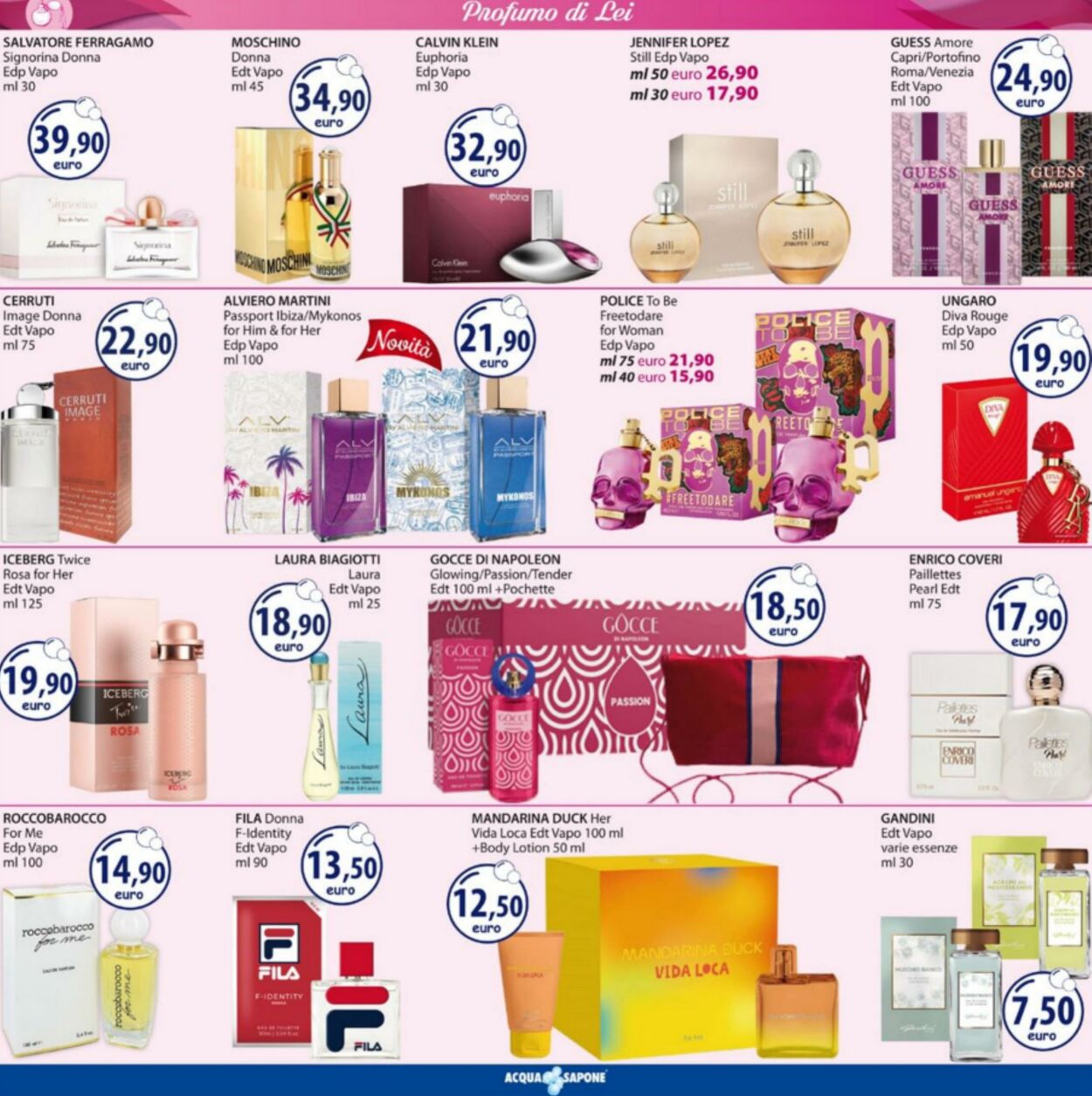 Volantino Acqua e sapone 27.01.2025 - 09.02.2025