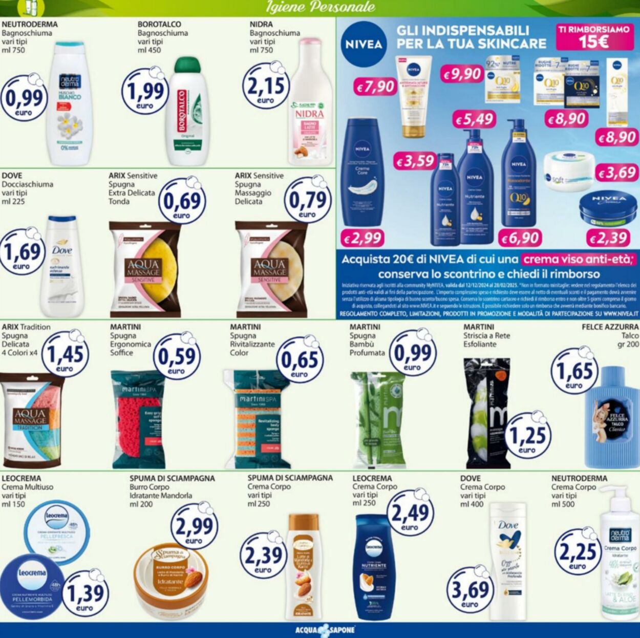 Volantino Acqua e sapone 27.01.2025 - 09.02.2025