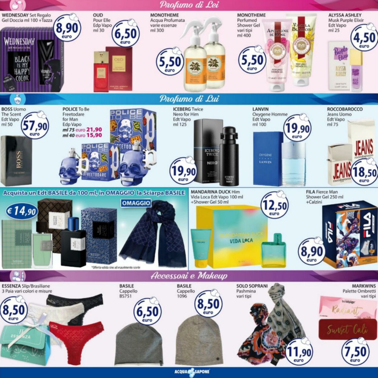 Volantino Acqua e sapone 27.01.2025 - 09.02.2025