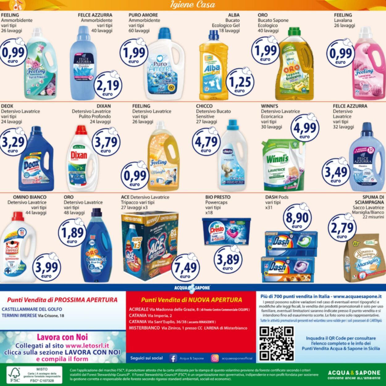 Volantino Acqua e sapone 27.01.2025 - 09.02.2025