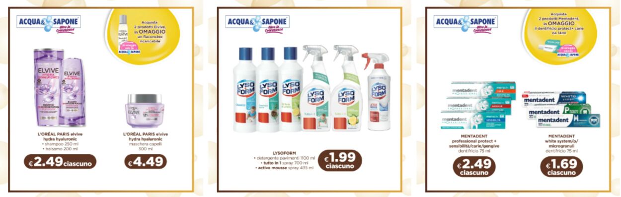 Volantino Acqua e sapone 02.01.2025 - 12.01.2025