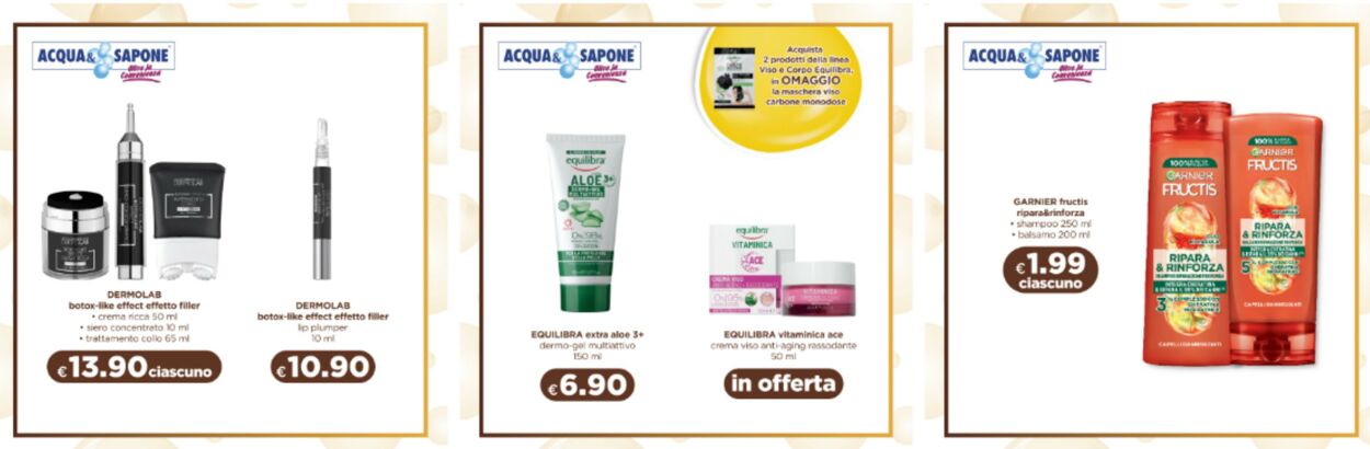 Volantino Acqua e sapone 02.01.2025 - 12.01.2025