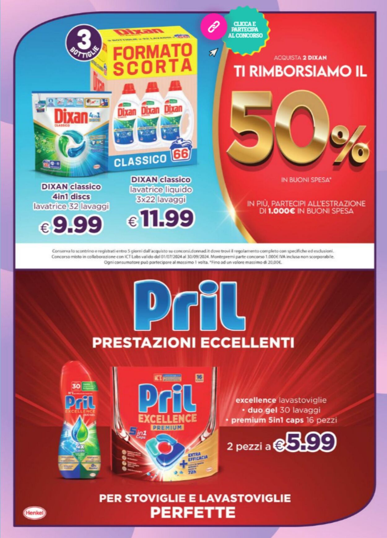 Volantino Acqua e sapone 21.07.2024 - 10.08.2024