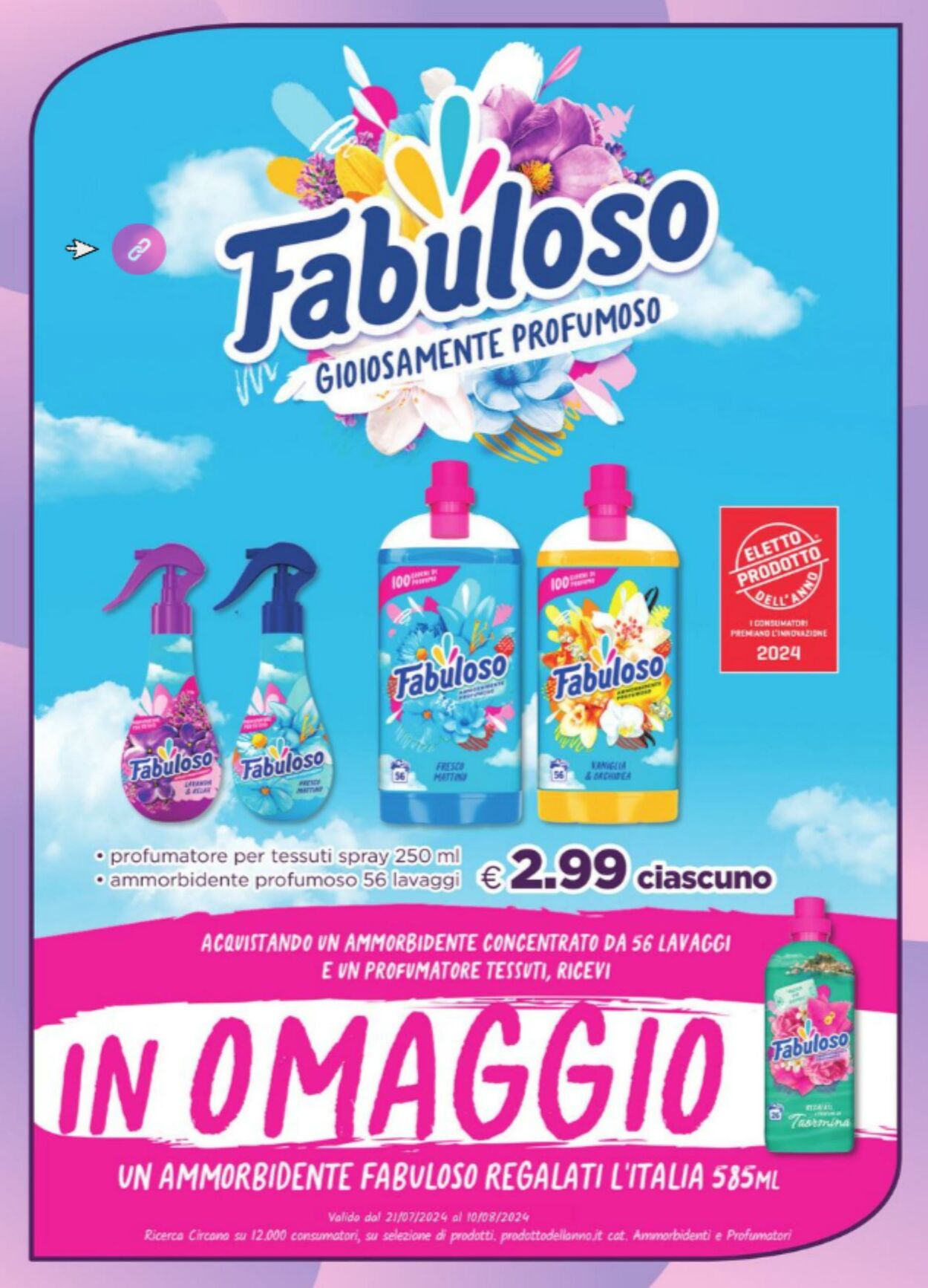 Volantino Acqua e sapone 21.07.2024 - 10.08.2024