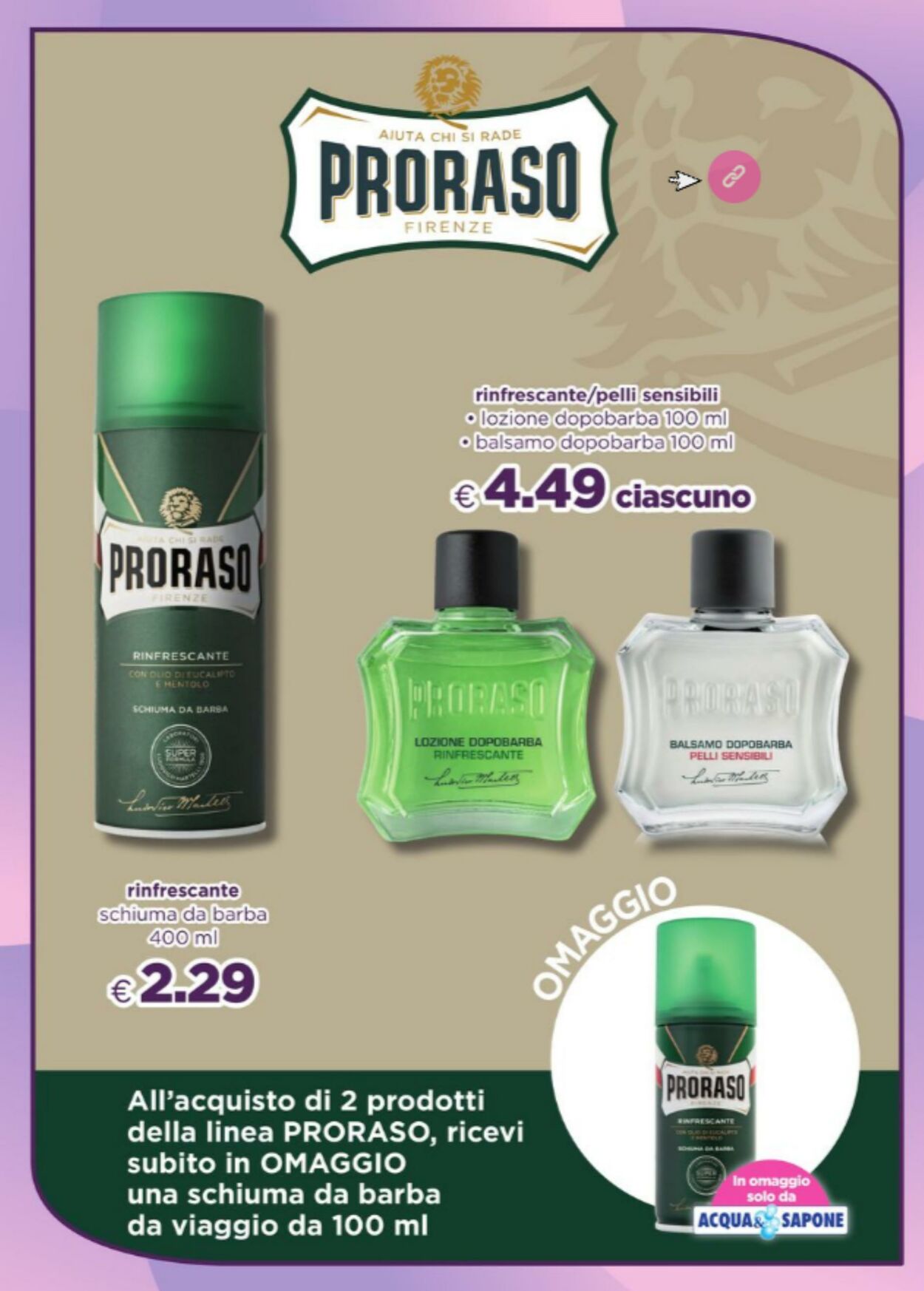 Volantino Acqua e sapone 21.07.2024 - 10.08.2024