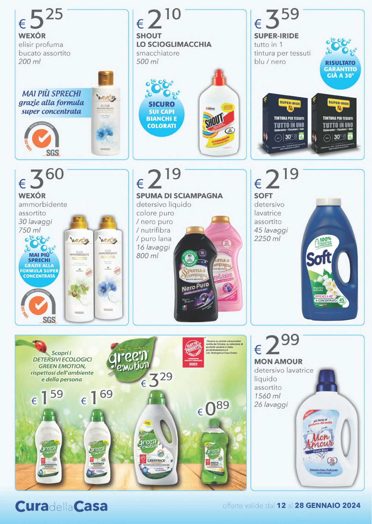 Volantino Acqua e sapone 12.01.2024 - 28.01.2024