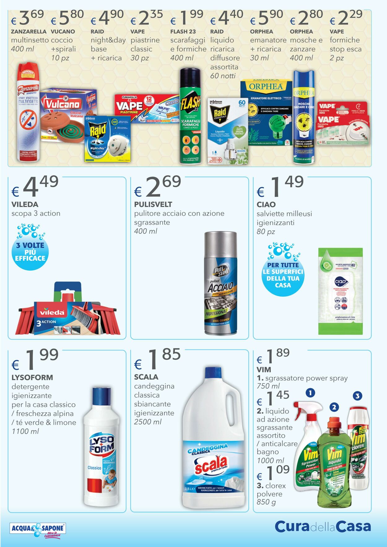 Volantino Acqua e sapone 15.05.2024 - 02.06.2024