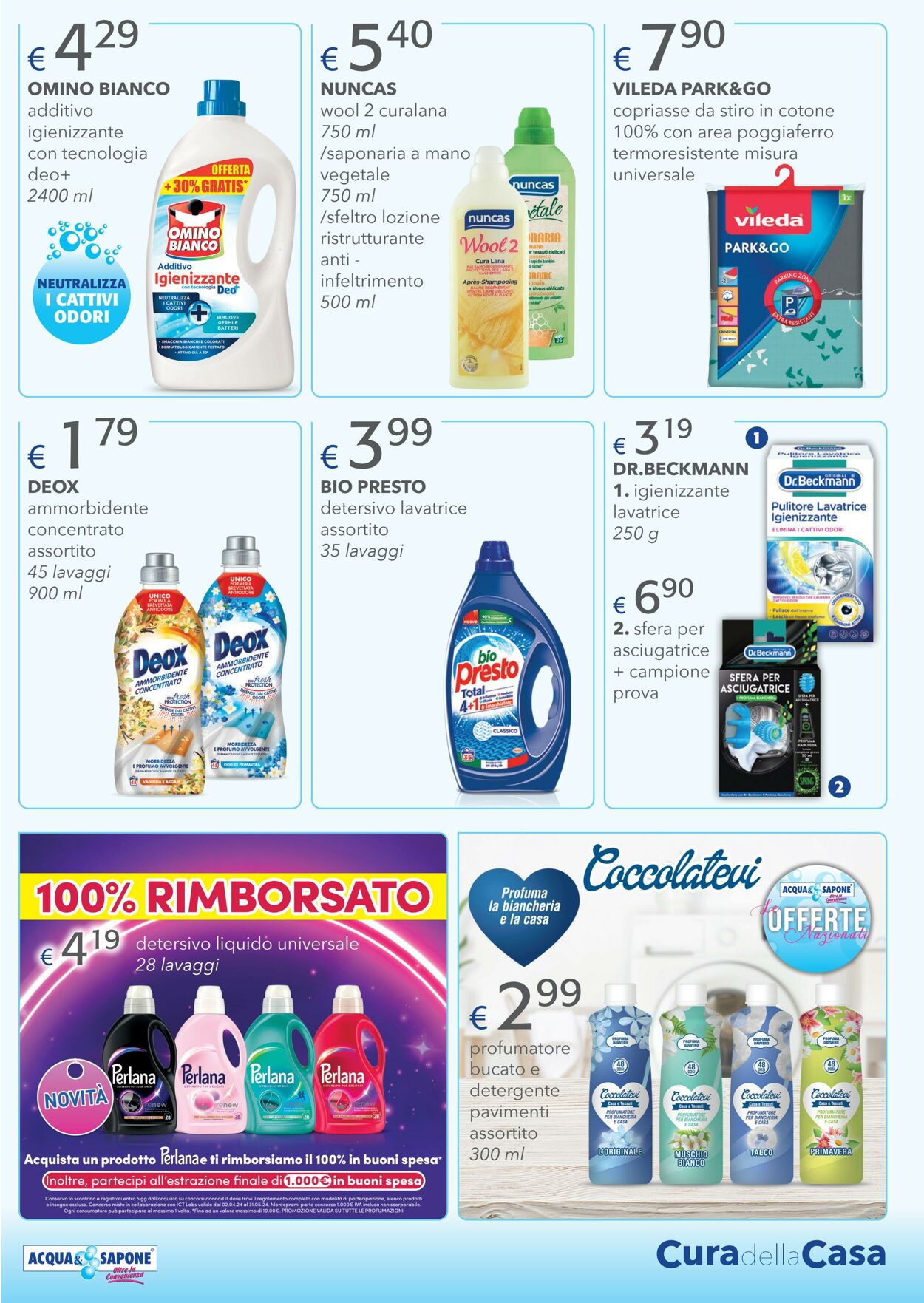 Volantino Acqua e sapone 15.05.2024 - 02.06.2024