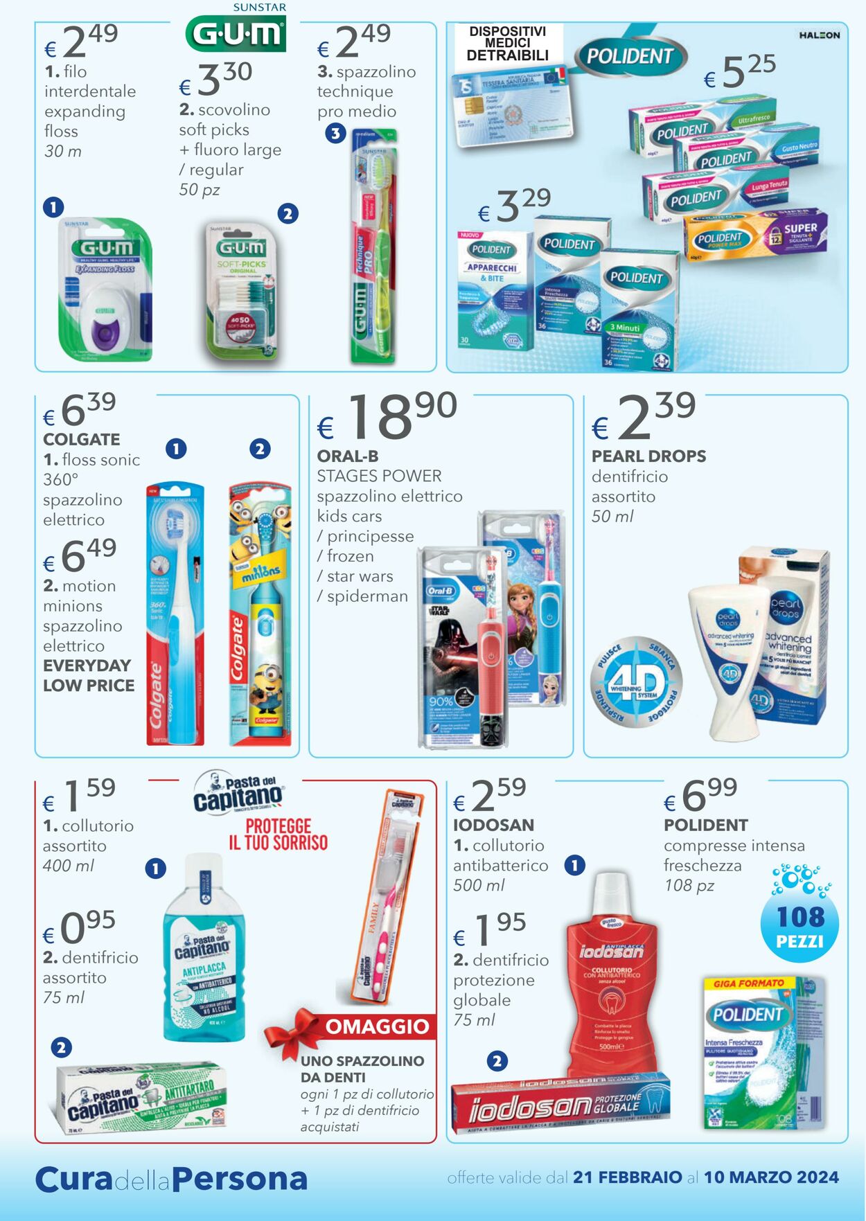 Volantino Acqua e sapone 21.02.2024 - 10.03.2024