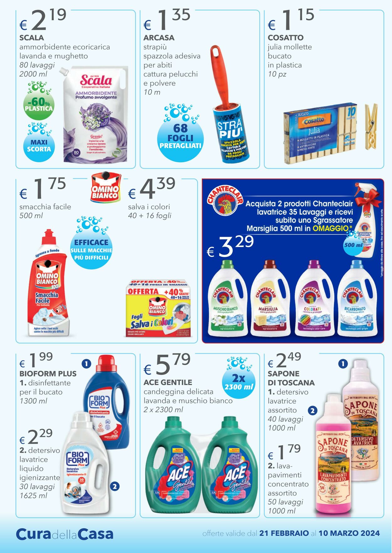 Volantino Acqua e sapone 21.02.2024 - 10.03.2024