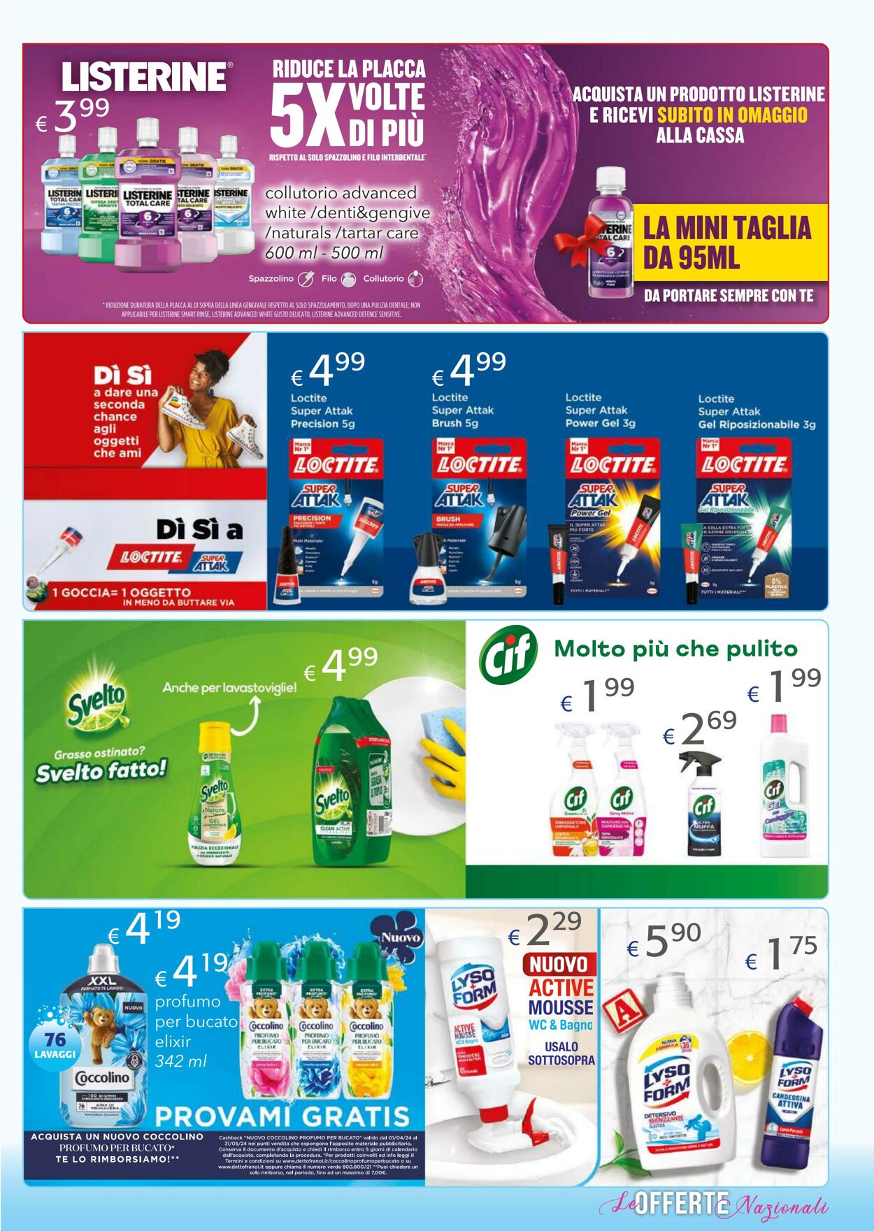 Volantino Acqua e sapone 24.04.2024 - 12.05.2024