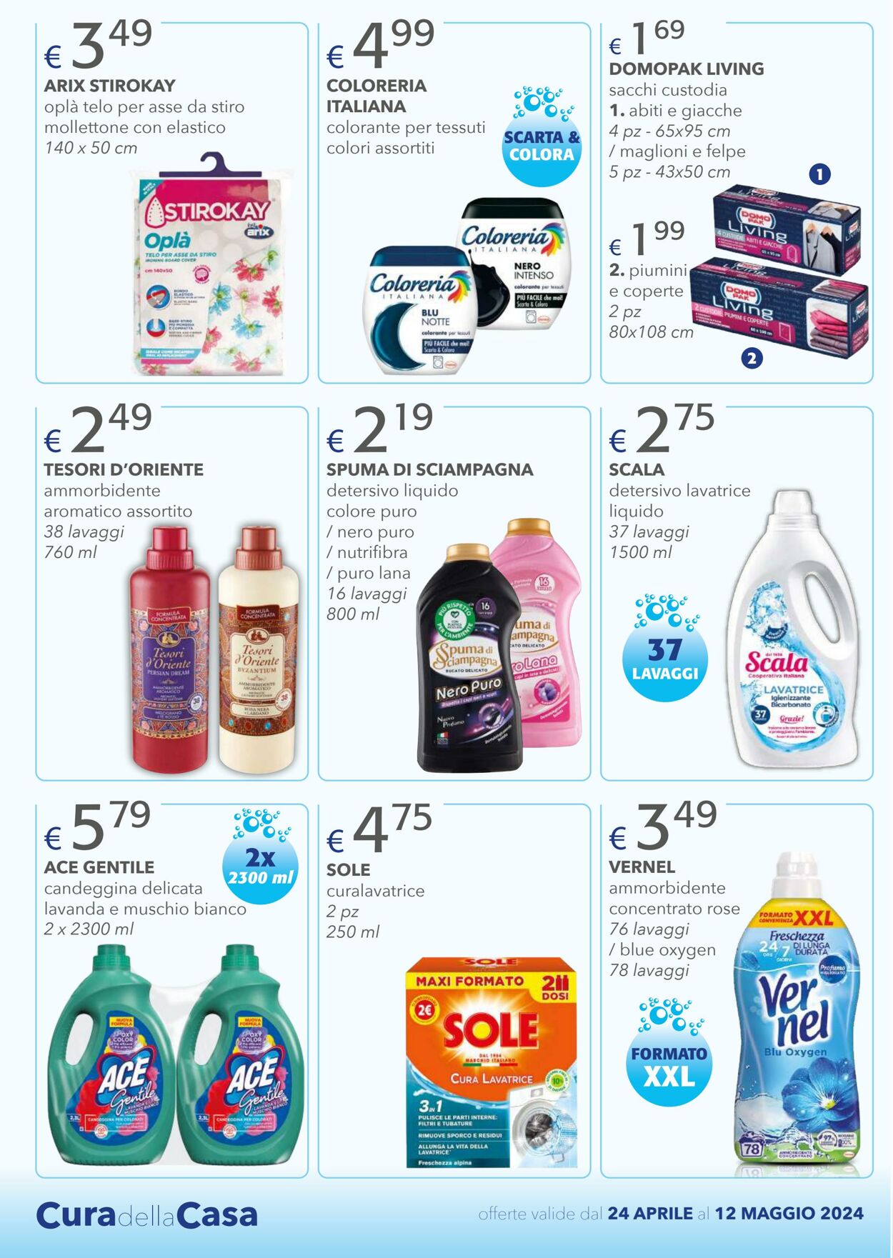 Volantino Acqua e sapone 24.04.2024 - 12.05.2024