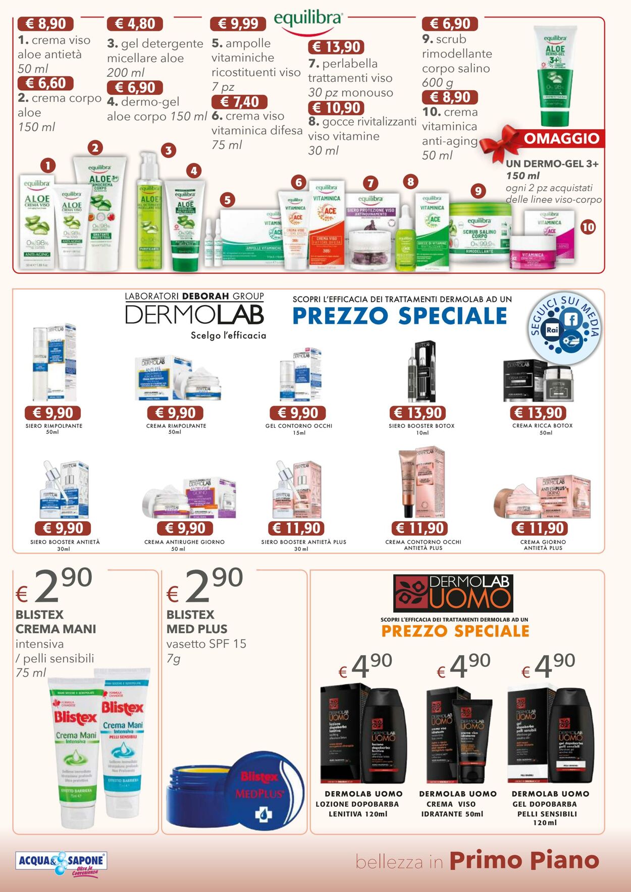 Volantino Acqua e sapone 28.12.2023 - 14.01.2024