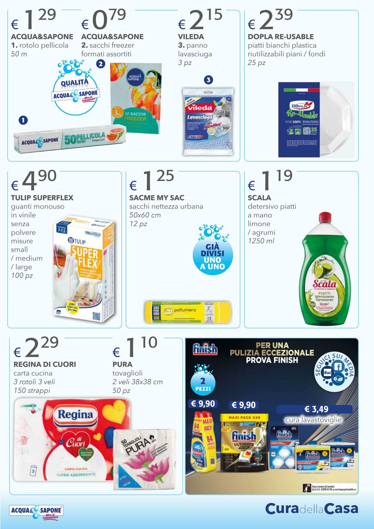 Volantino Acqua e sapone 28.12.2023 - 14.01.2024