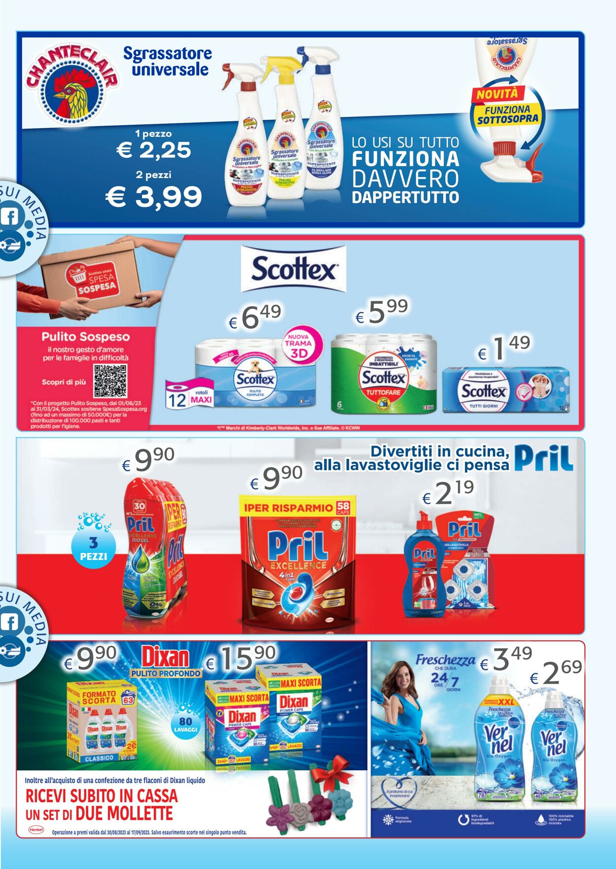 Volantino Acqua e sapone 10.08.2023 - 30.08.2023