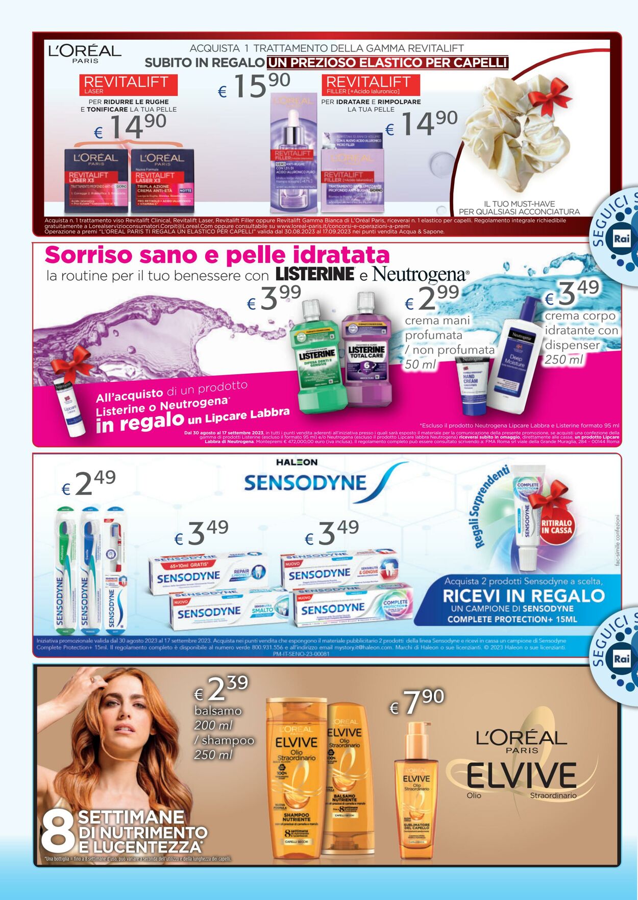 Volantino Acqua e sapone 10.08.2023 - 30.08.2023