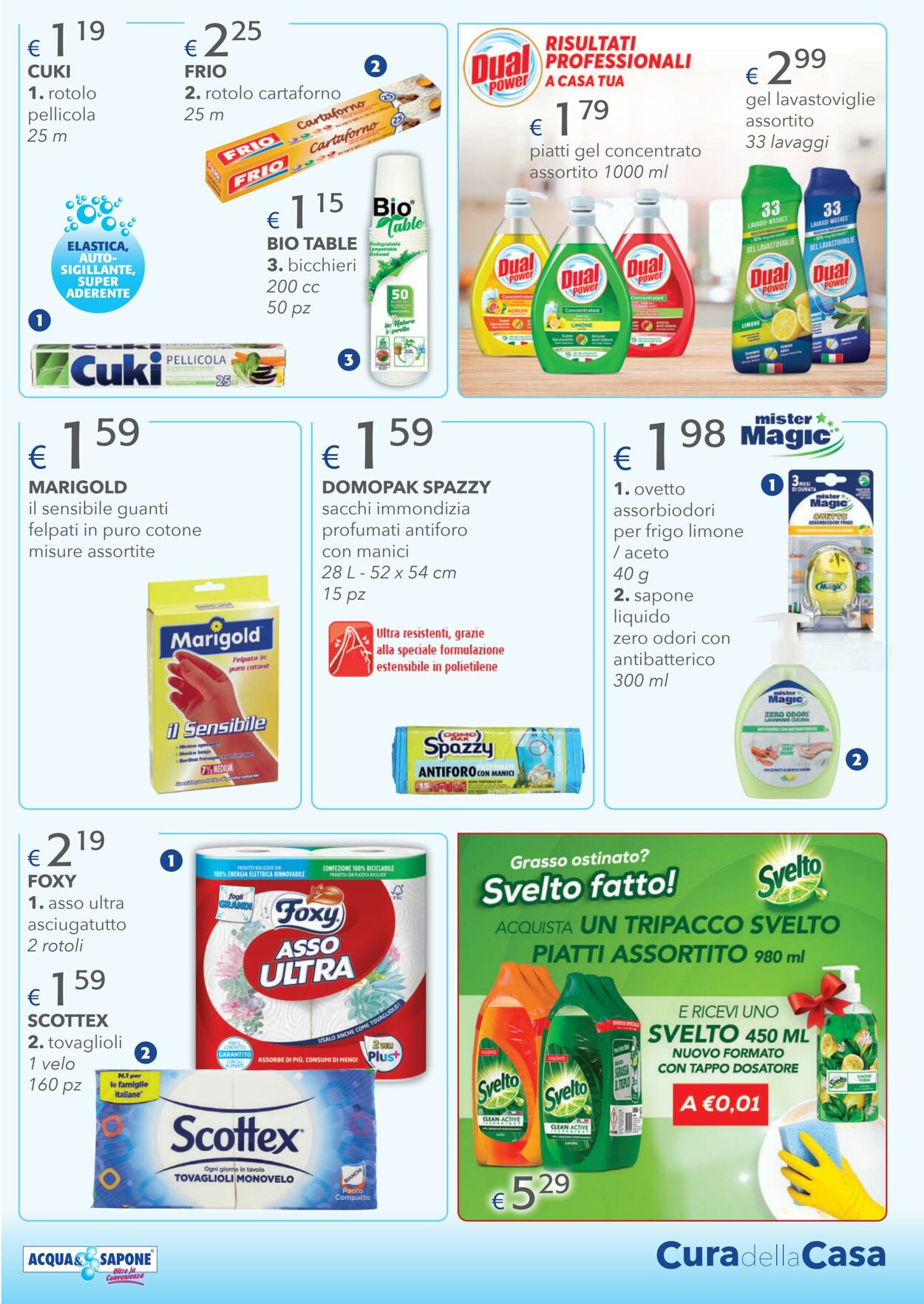 Volantino Acqua e sapone 10.08.2023 - 30.08.2023