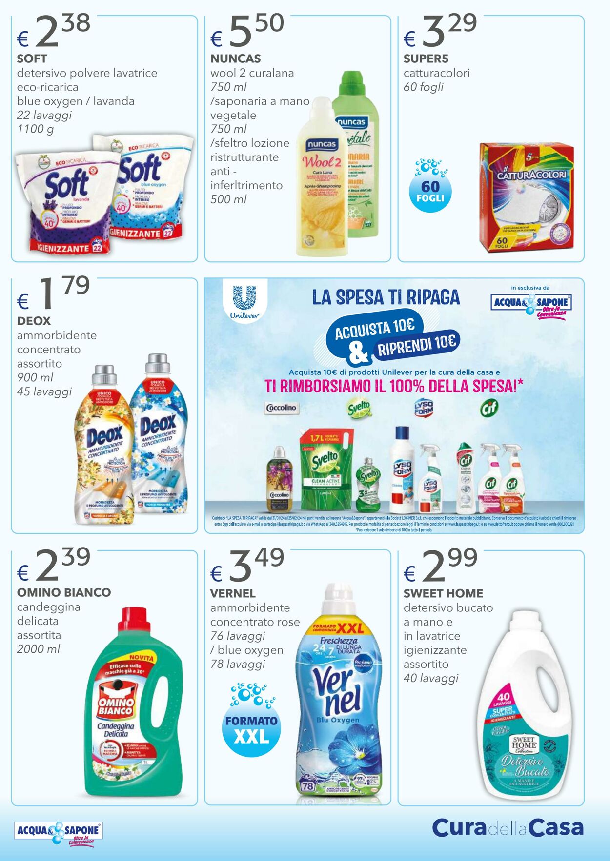 Volantino Acqua e sapone 31.01.2024 - 18.02.2024