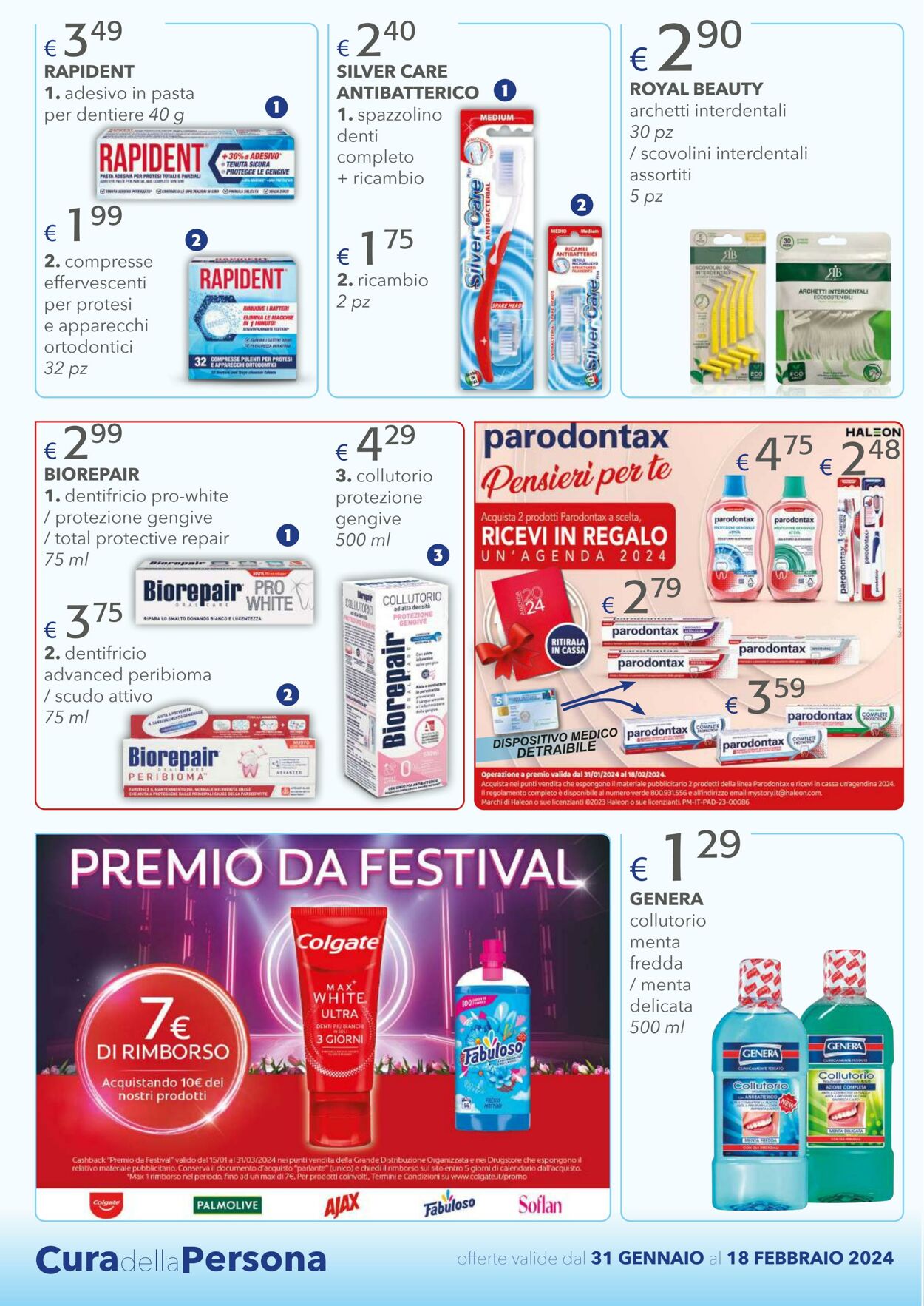 Volantino Acqua e sapone 31.01.2024 - 18.02.2024